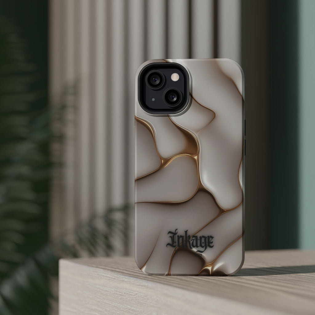 Golden Flow Magnetic Phone Cases (Minimal)
