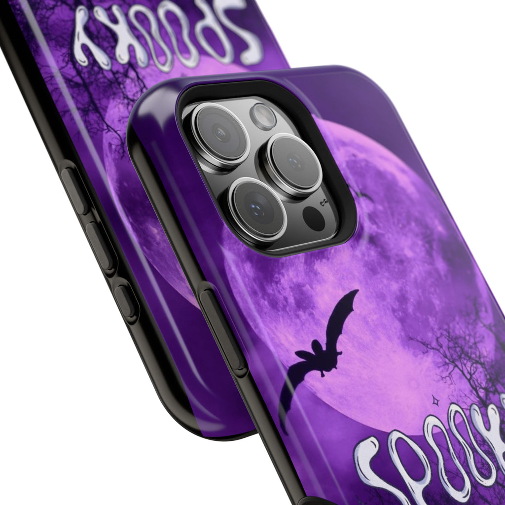 Purple Spooky Season Magnetic Phone Cases (Season)