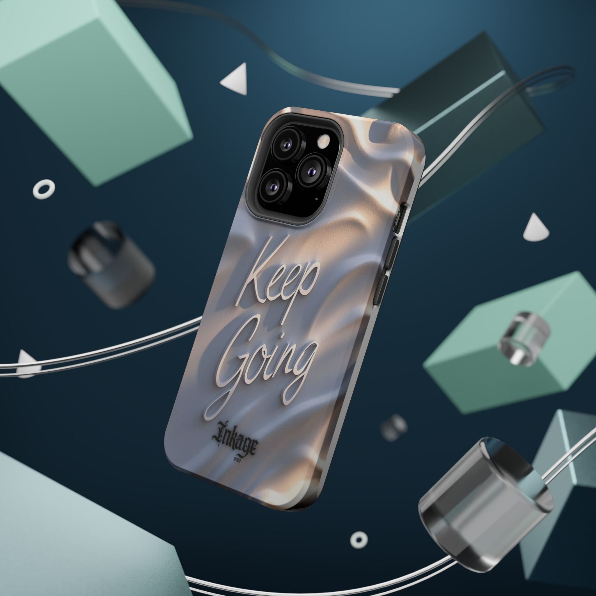 "Keep Going" Magnetic Phone Cases (Quote)