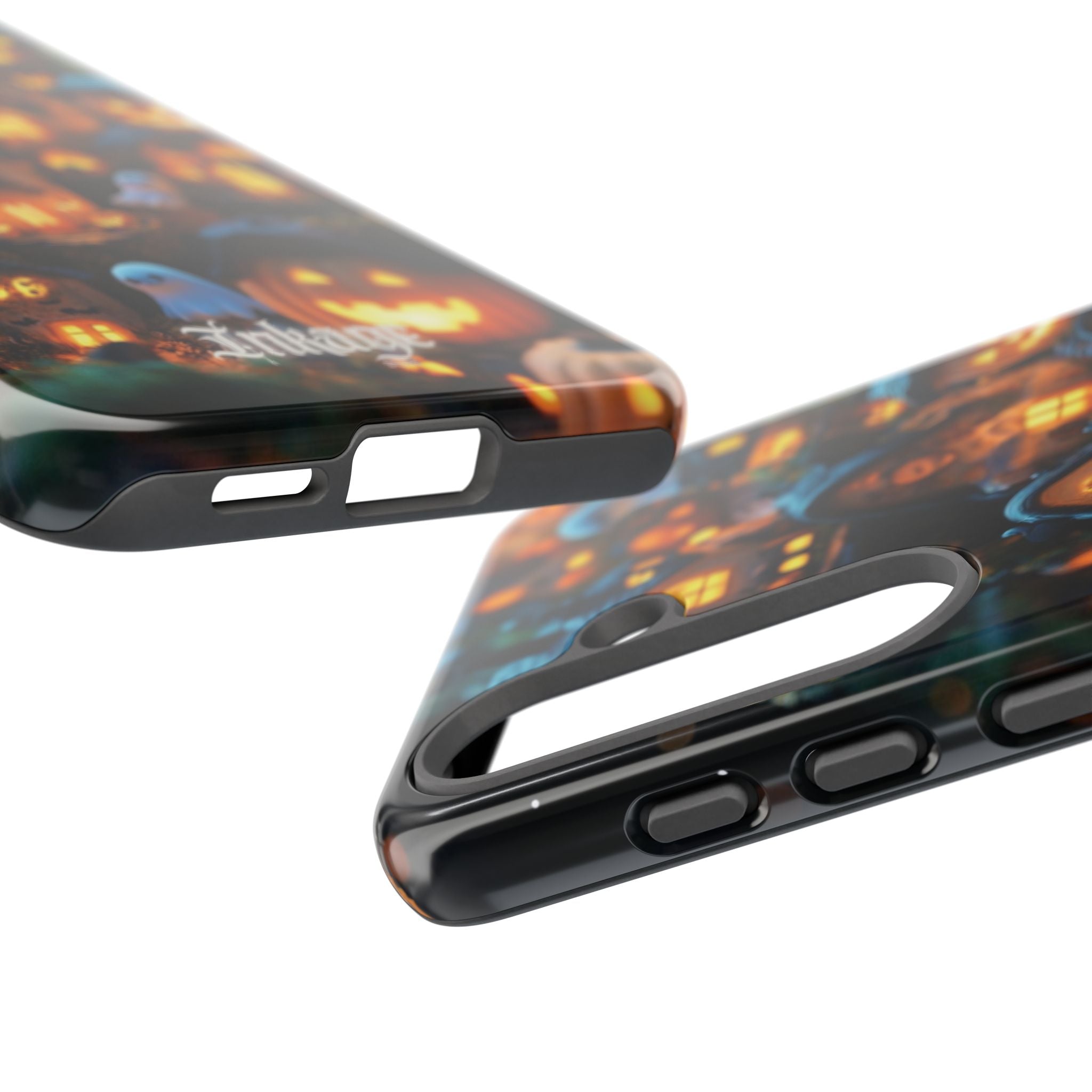 Spooky Pumpkin Village Tough Phone Cases (Season)
