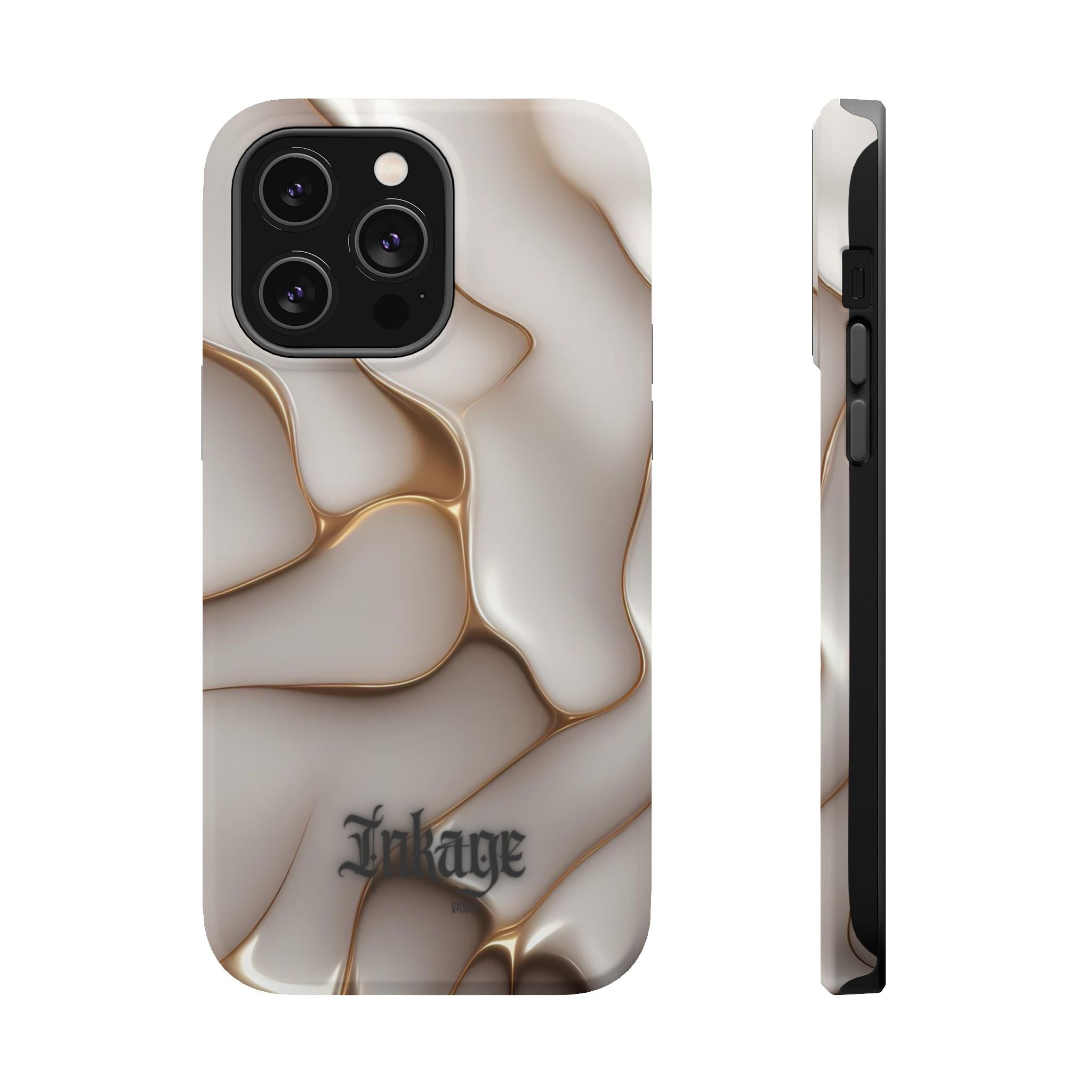 Golden Flow Magnetic Phone Cases (Minimal)