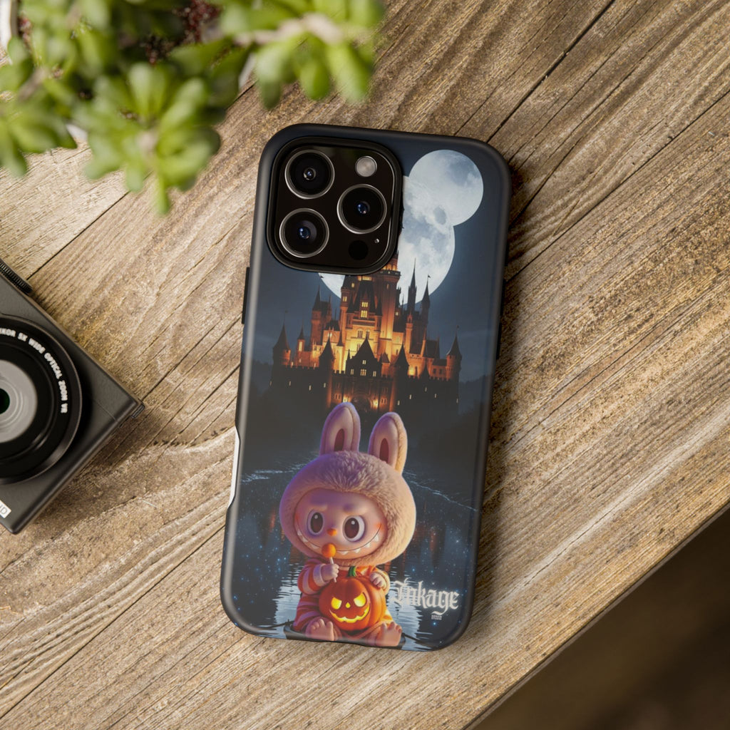 Labubu Halloween On Disney Boat Tough Phone Cases (Season, Animation)