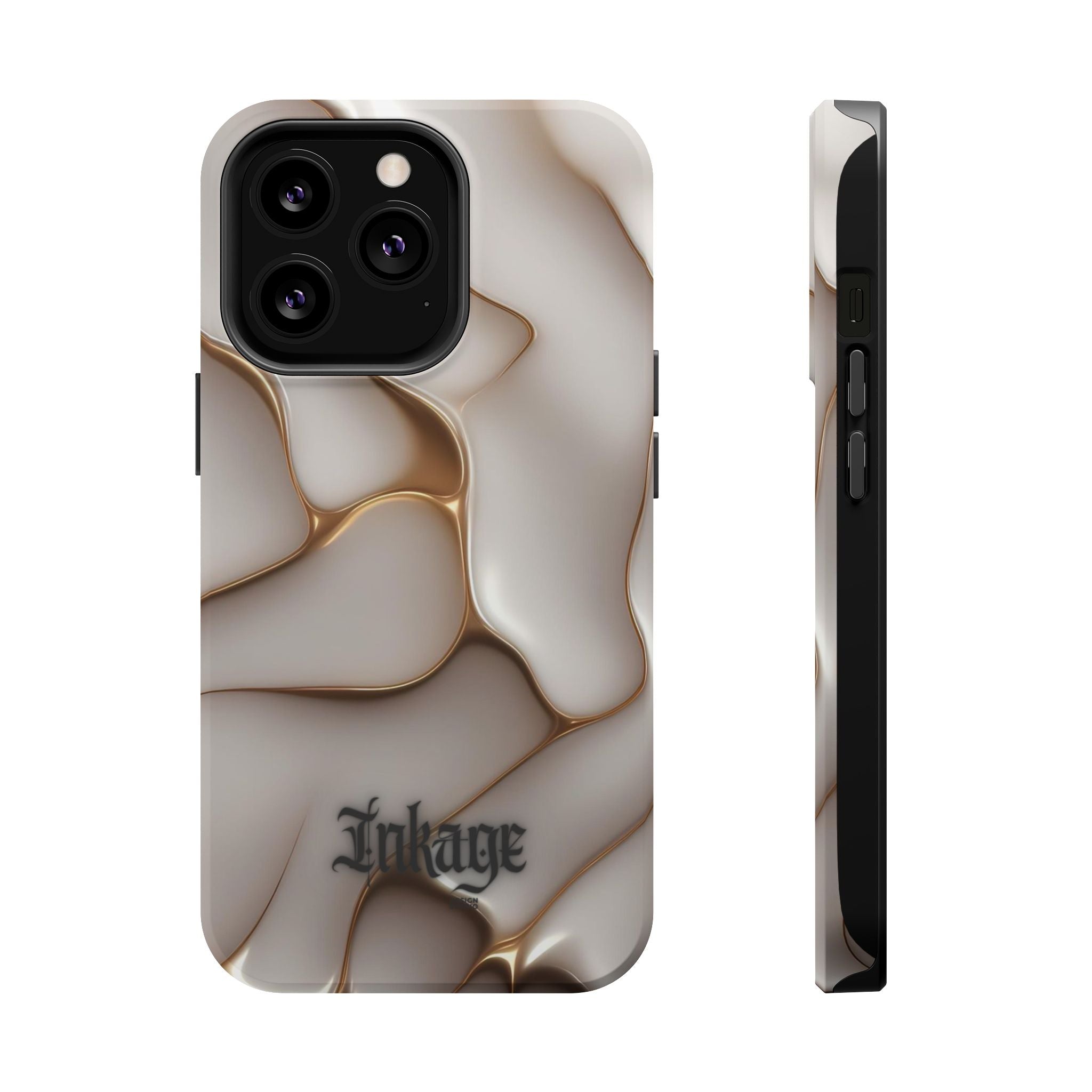 Golden Flow Magnetic Phone Cases (Minimal)