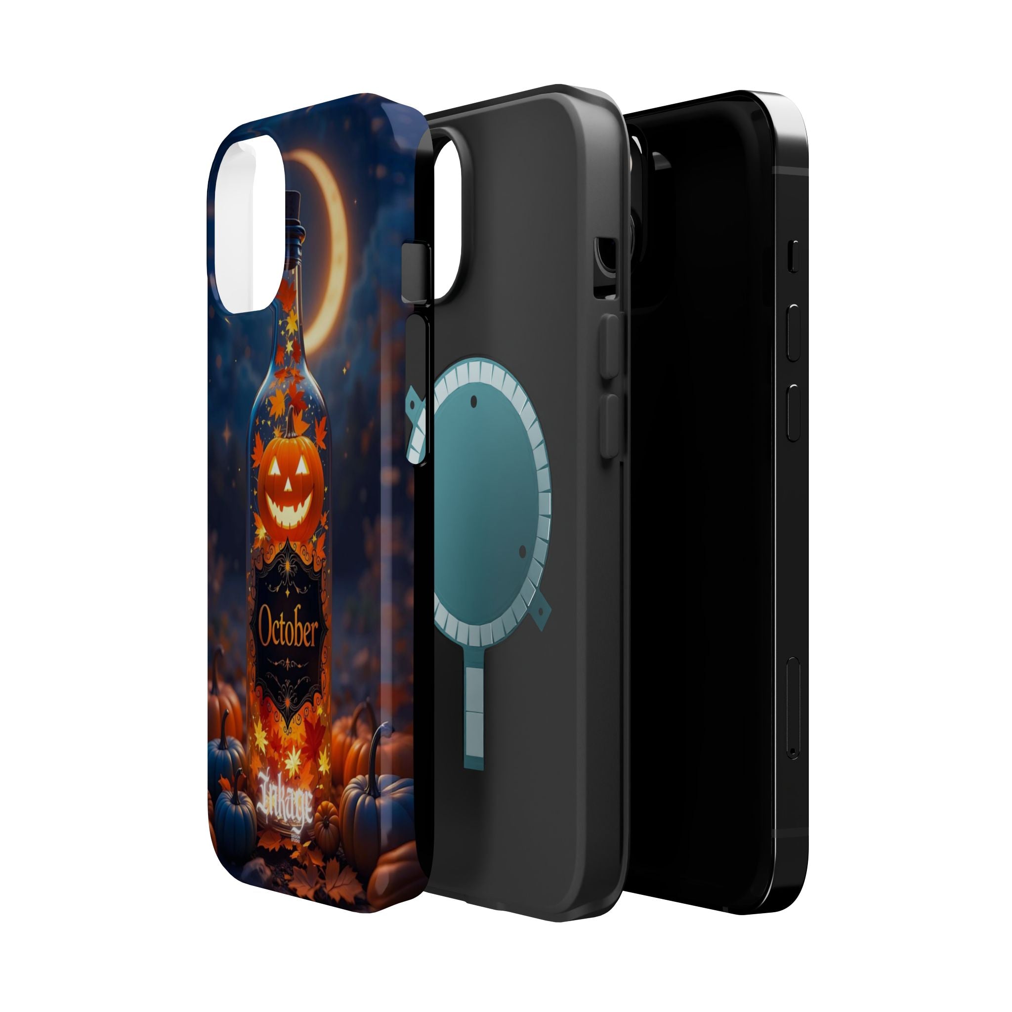 October Glass Bottle Magnetic Phone Cases (Season)