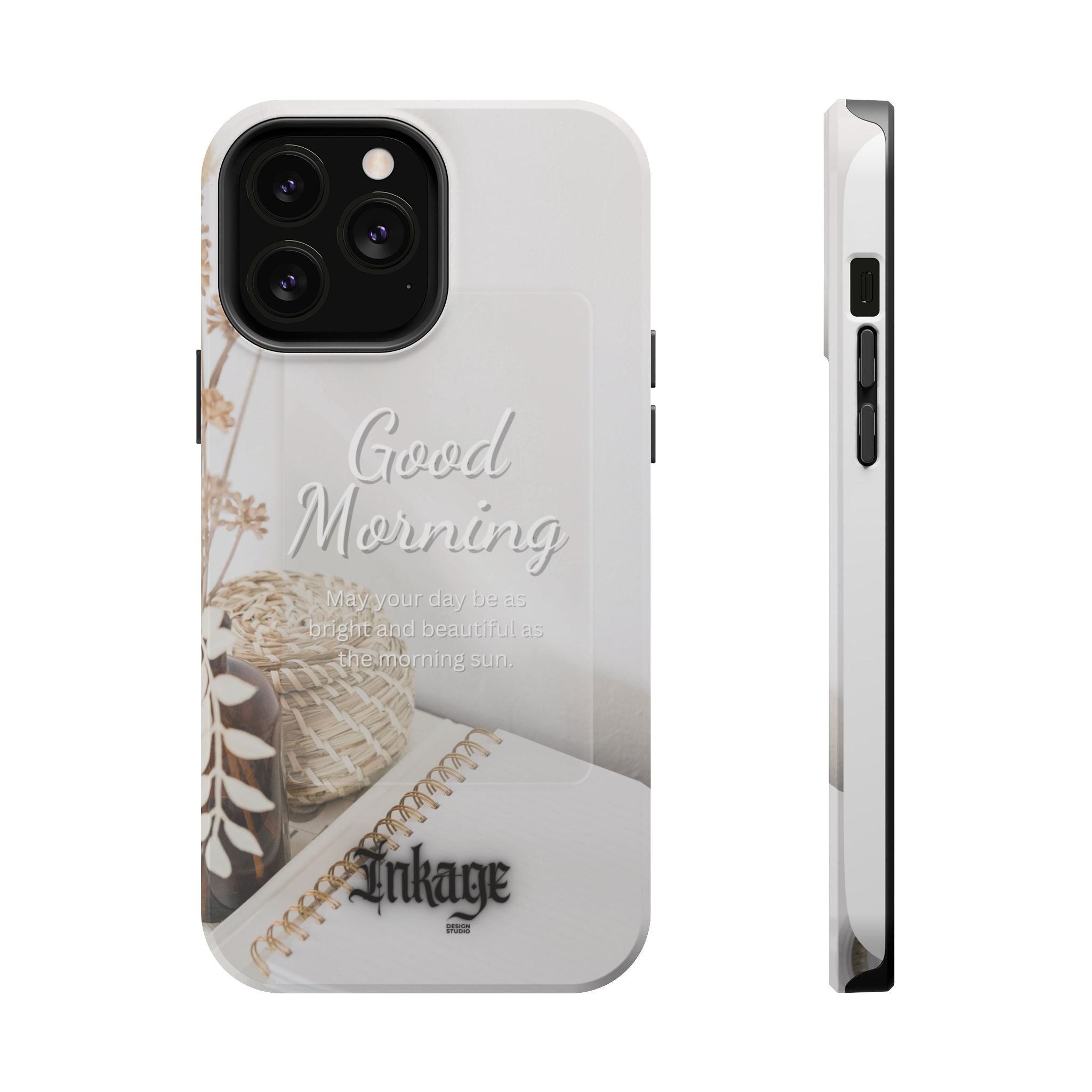 "Good Morning" Magnetic Phone Cases (Quote)