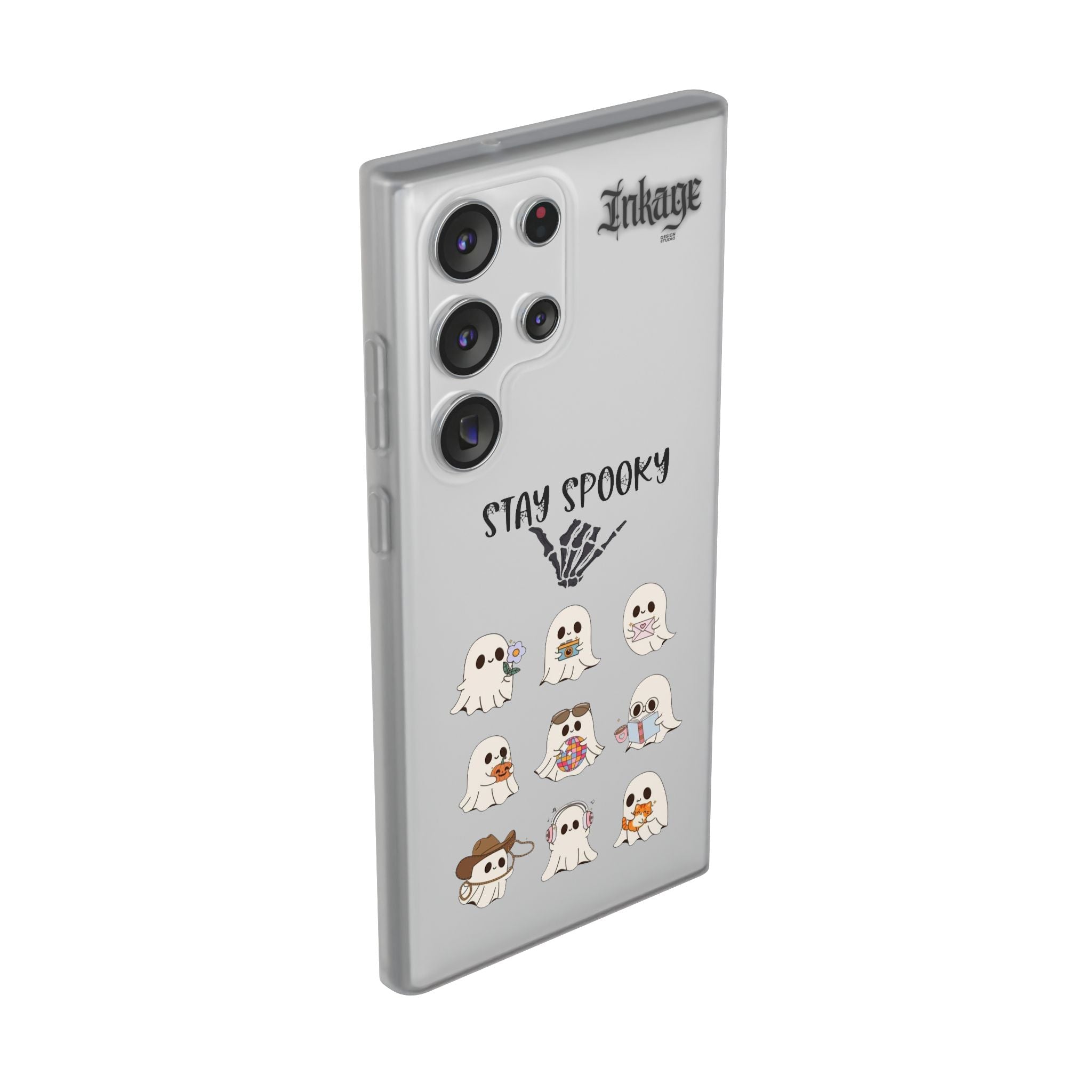 Stay Spooky Clear Phone Cases (Season)
