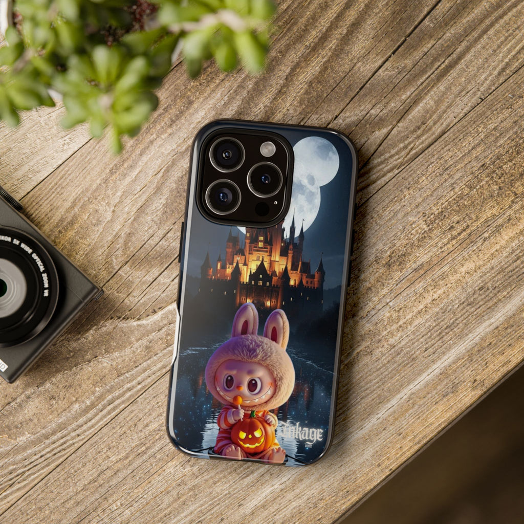 Labubu Halloween On Disney Boat Tough Phone Cases (Season, Animation)