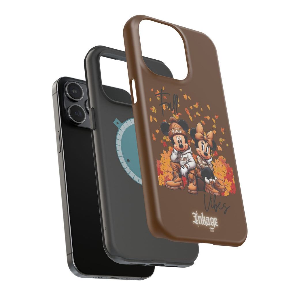 Mickey & Minnie Fall Vibes Magnetic iPhone Cases (Animation)