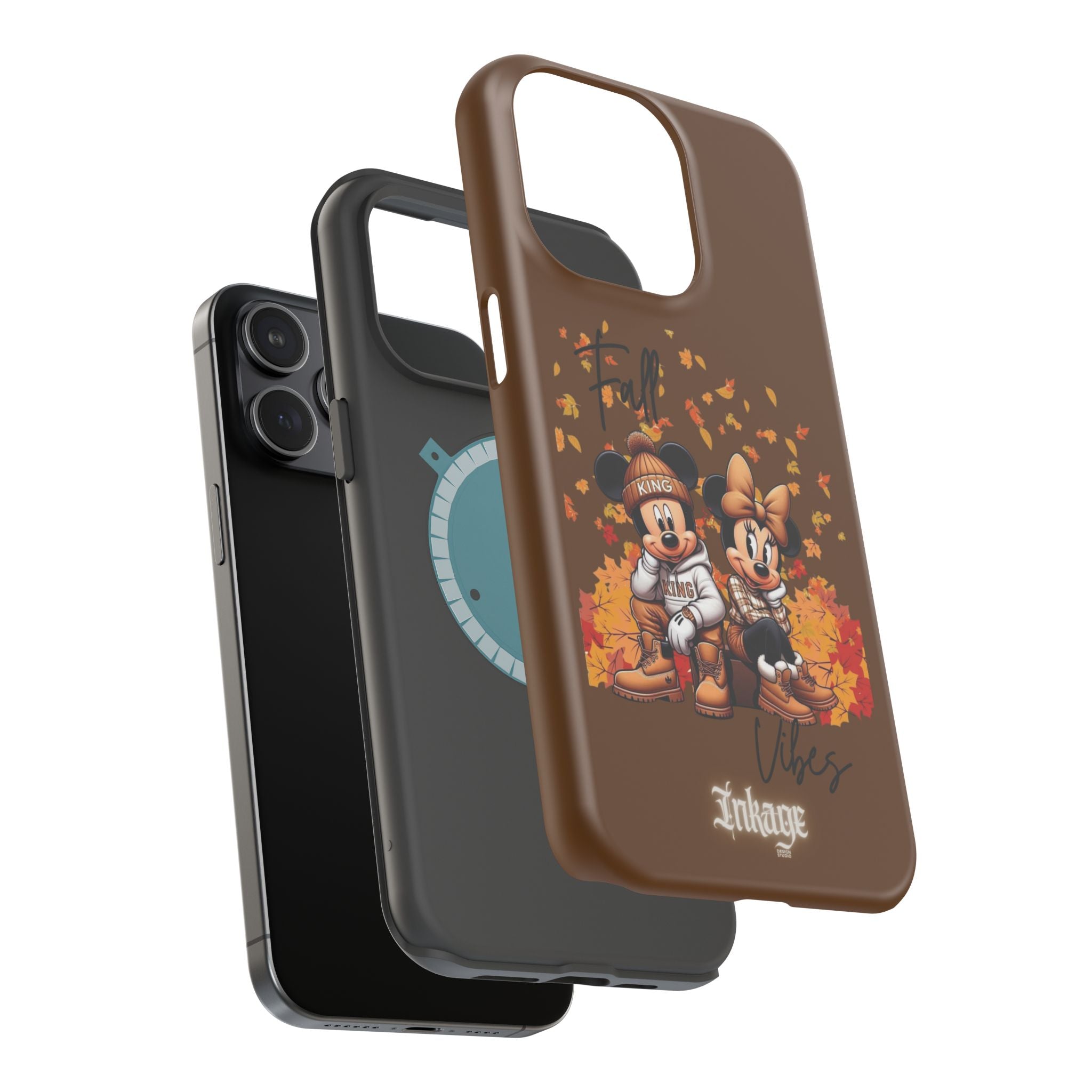 Mickey & Minnie Fall Vibes Magnetic iPhone Cases (Animation)