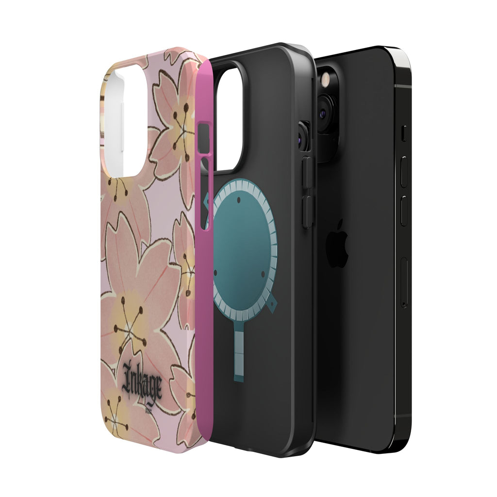 Charming Floral Magnetic Phone Cases (Minimal)