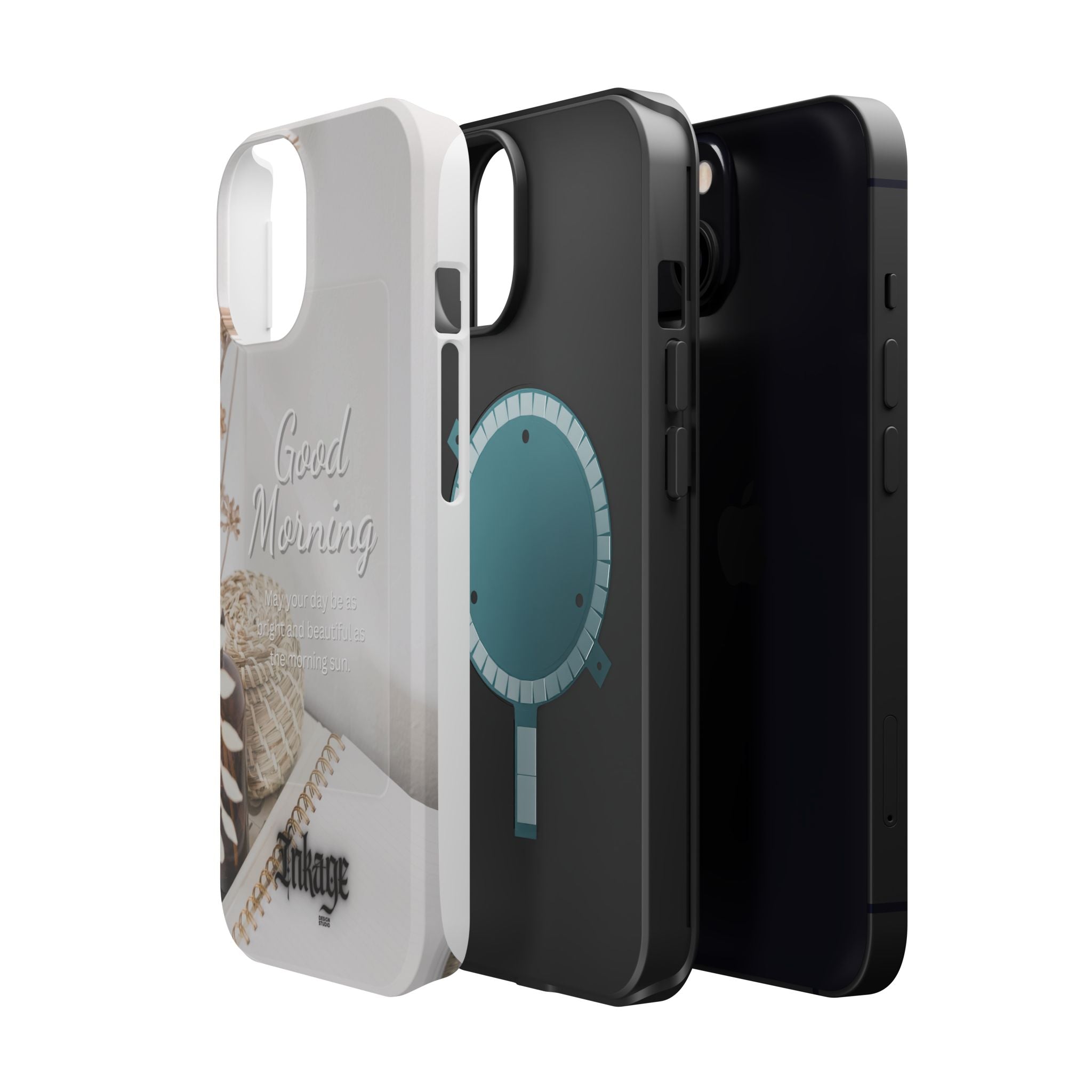 "Good Morning" Magnetic Phone Cases (Quote)