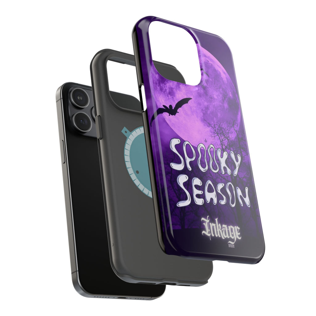 Purple Spooky Season Magnetic Phone Cases (Season)