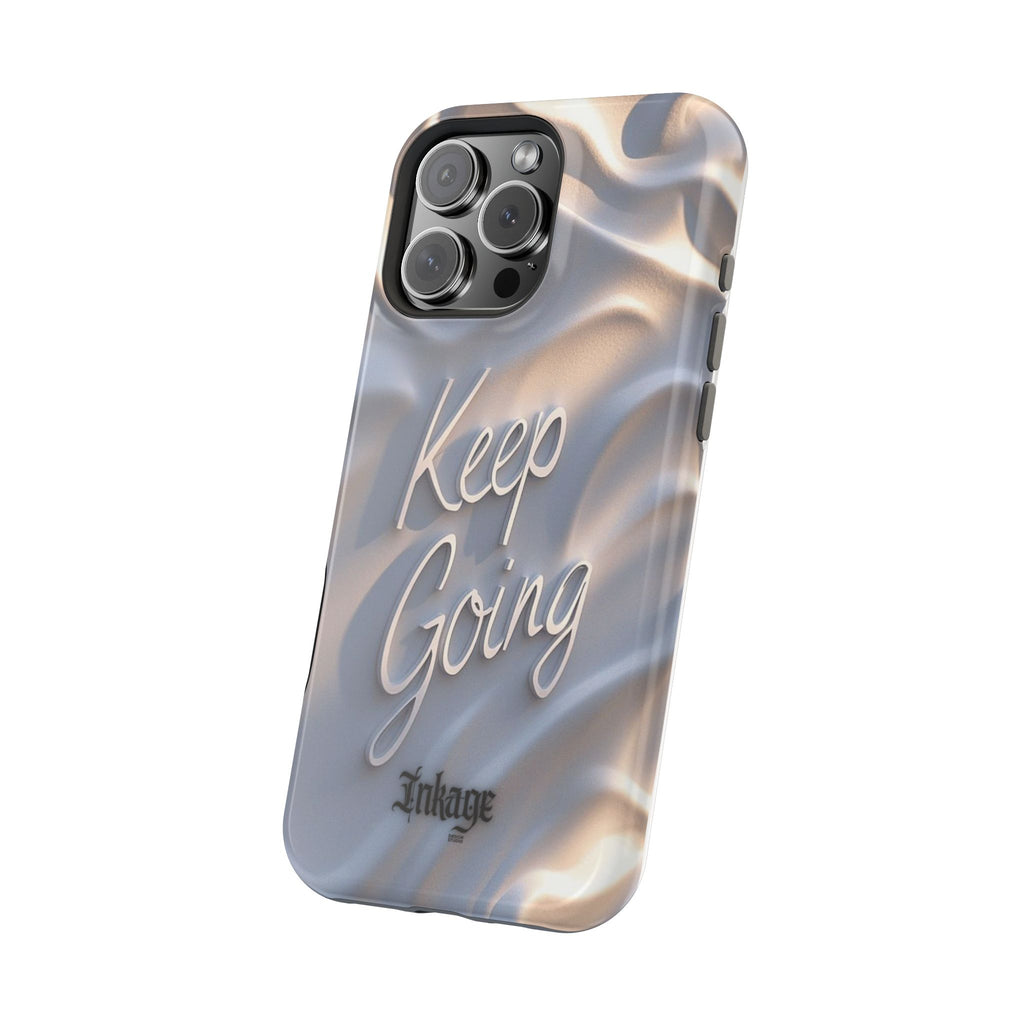 "Keep Going" Magnetic Phone Cases (Quote)