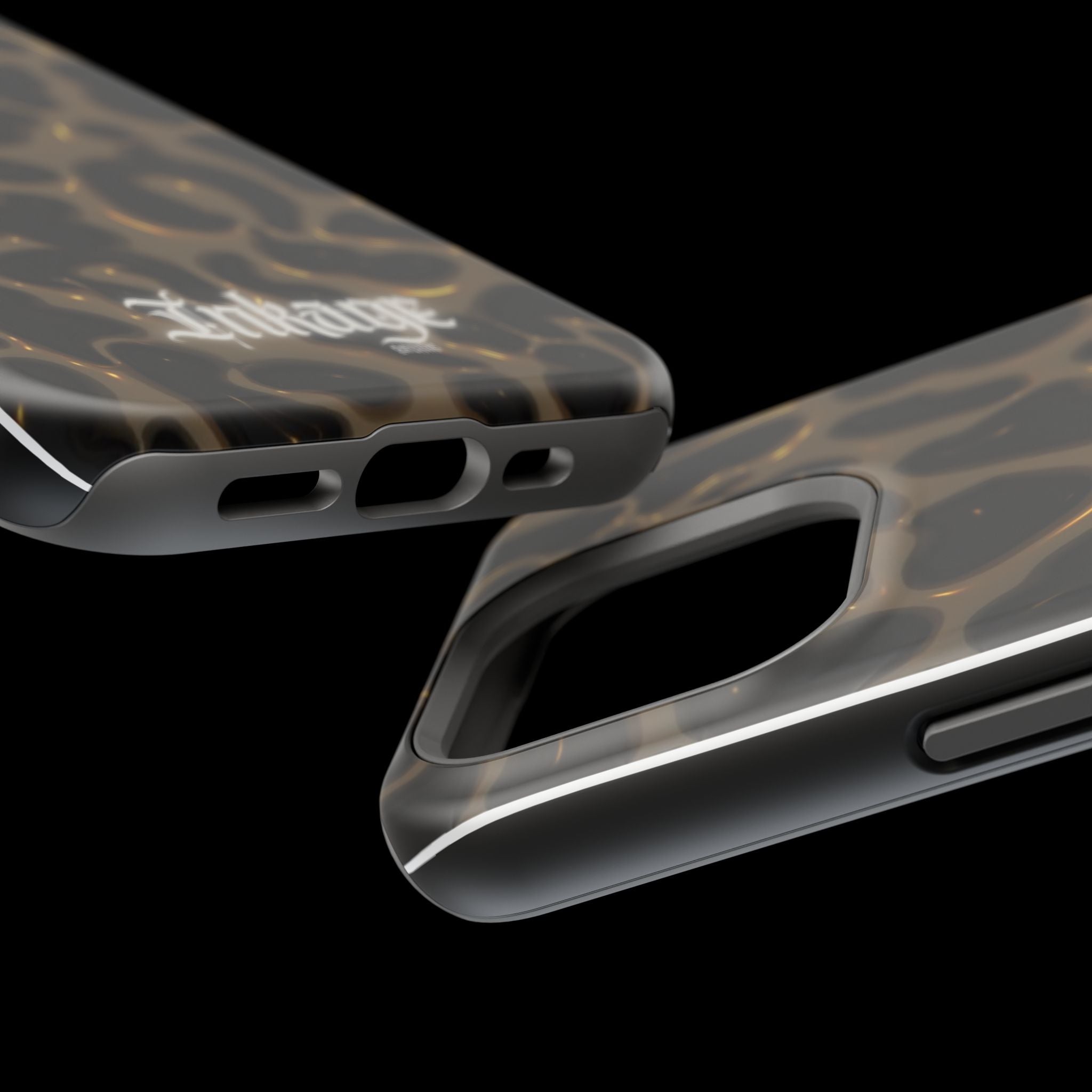Leopard Print Magnetic Phone Cases (Minimal)