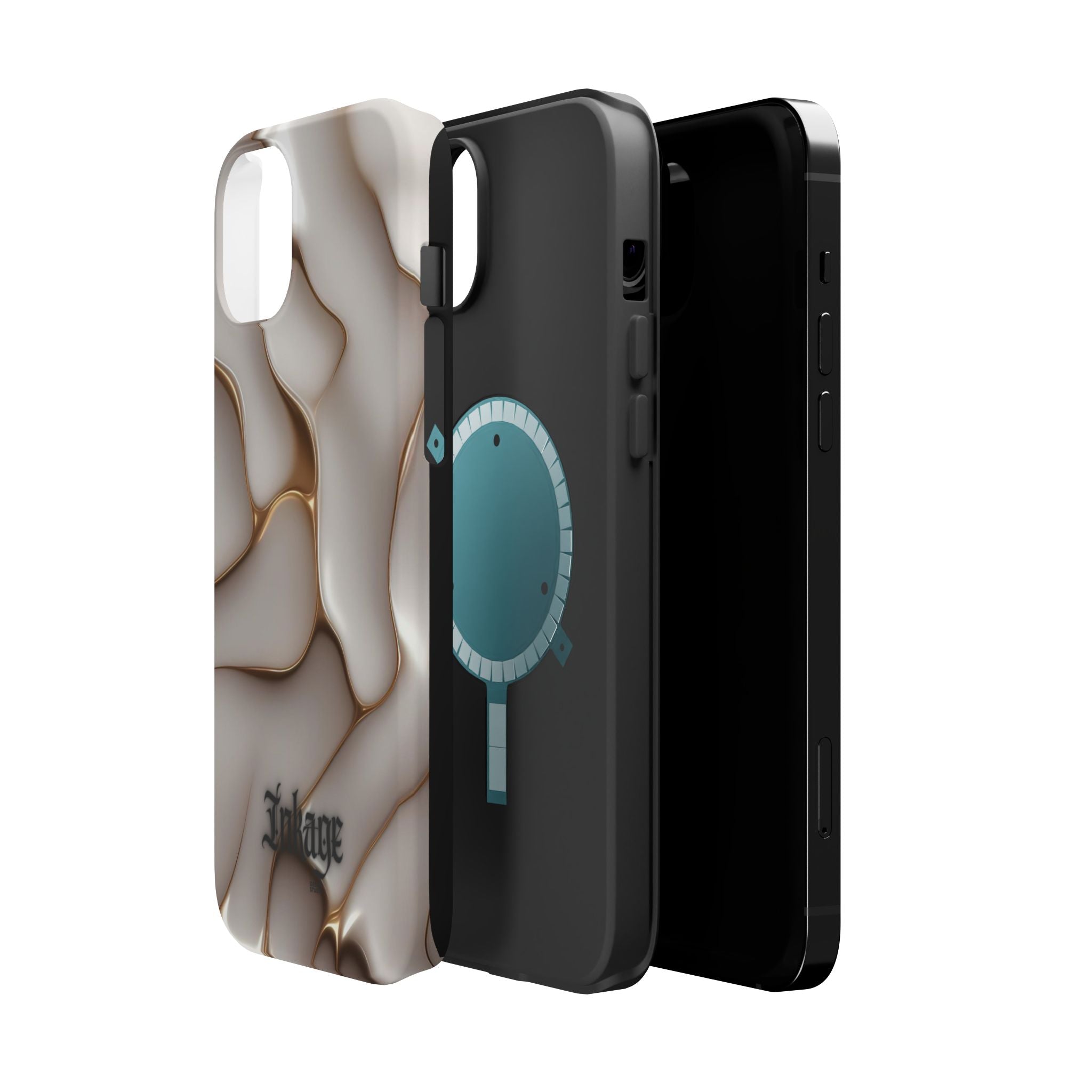 Golden Flow Magnetic Phone Cases (Minimal)