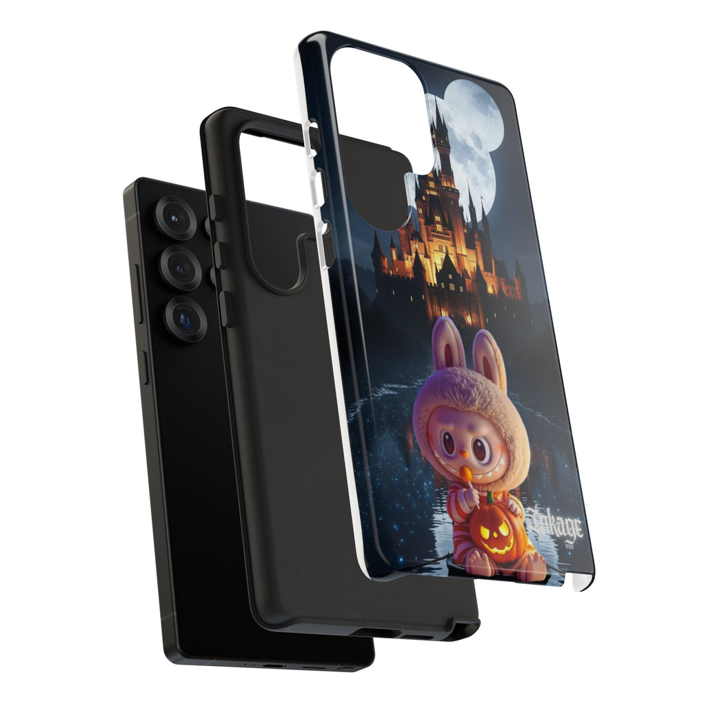 Labubu Halloween On Disney Boat Tough Phone Cases (Season, Animation)
