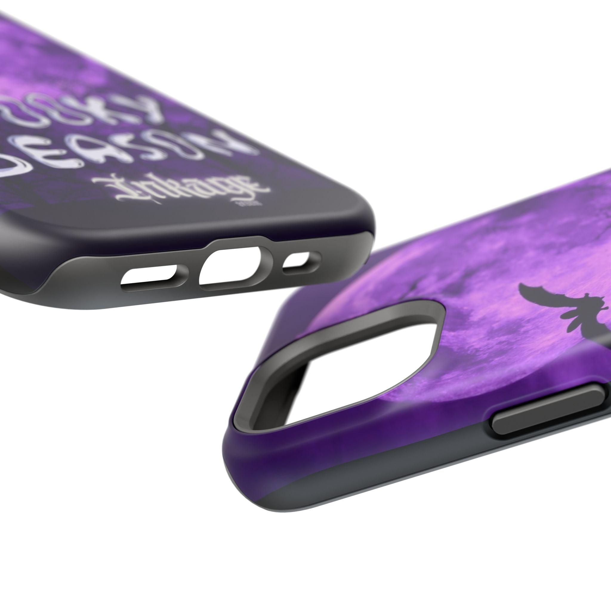 Purple Spooky Season Magnetic Phone Cases (Season)
