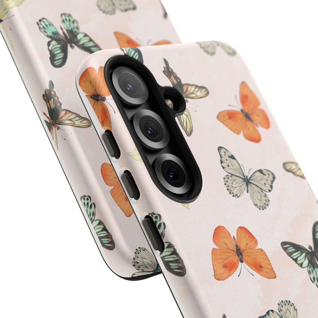Color Butterfly Tough Phone Case (Minimal)