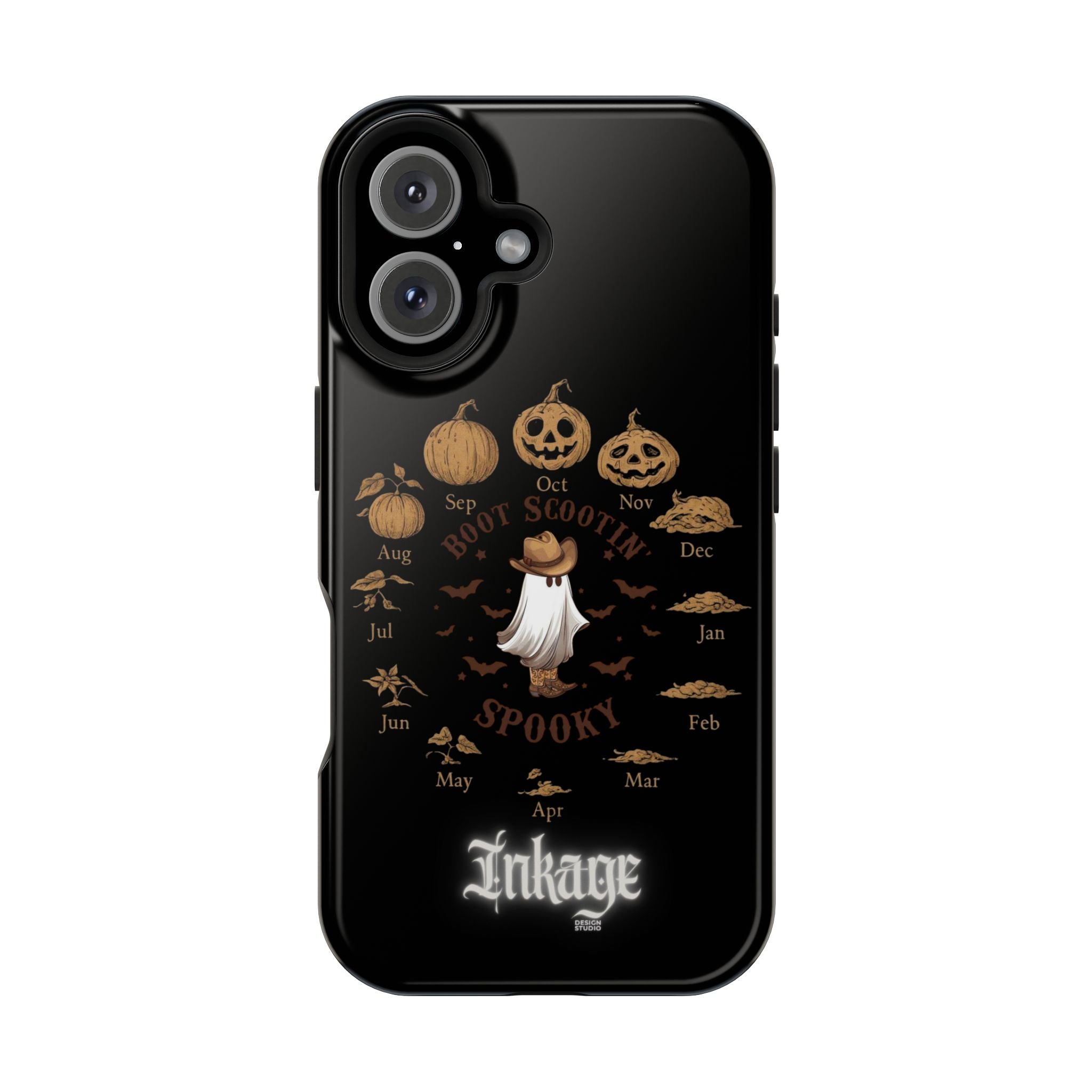 Spooky Boot Halloween Pumpkin Magnetic Phone Cases (Season)