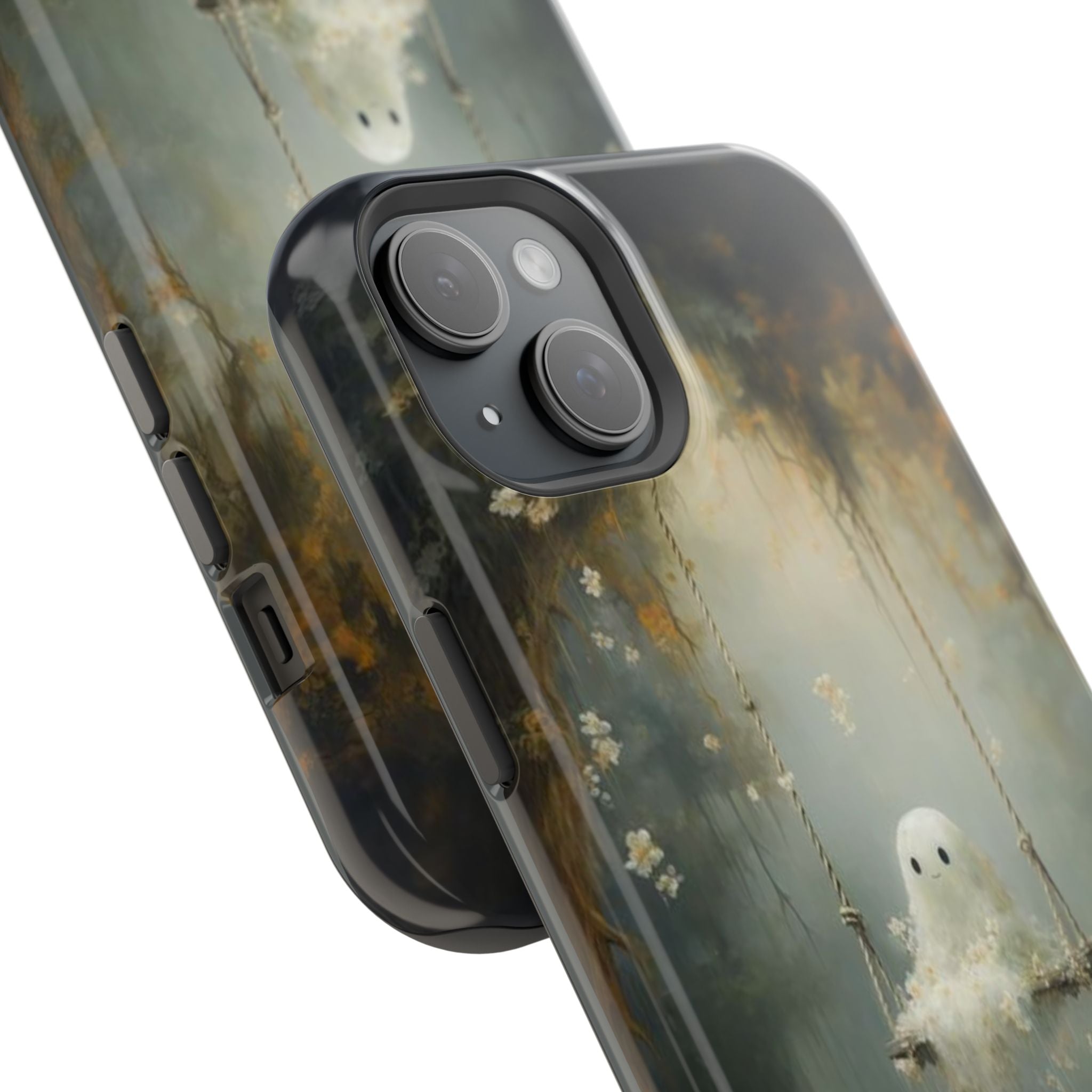 Swing With Ghost Enchantment Magnetic Phone Case (Season)