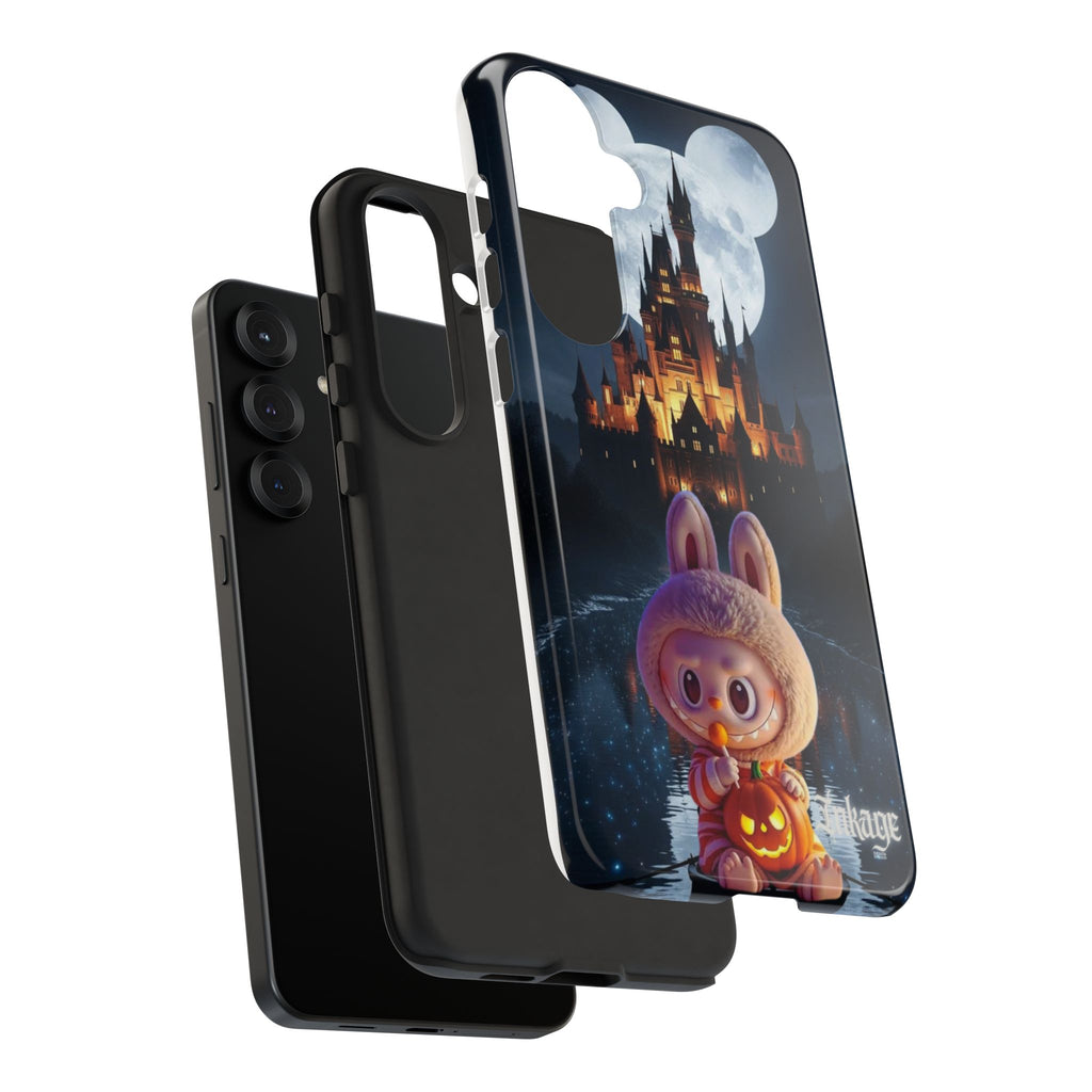 Labubu Halloween On Disney Boat Tough Phone Cases (Season, Animation)