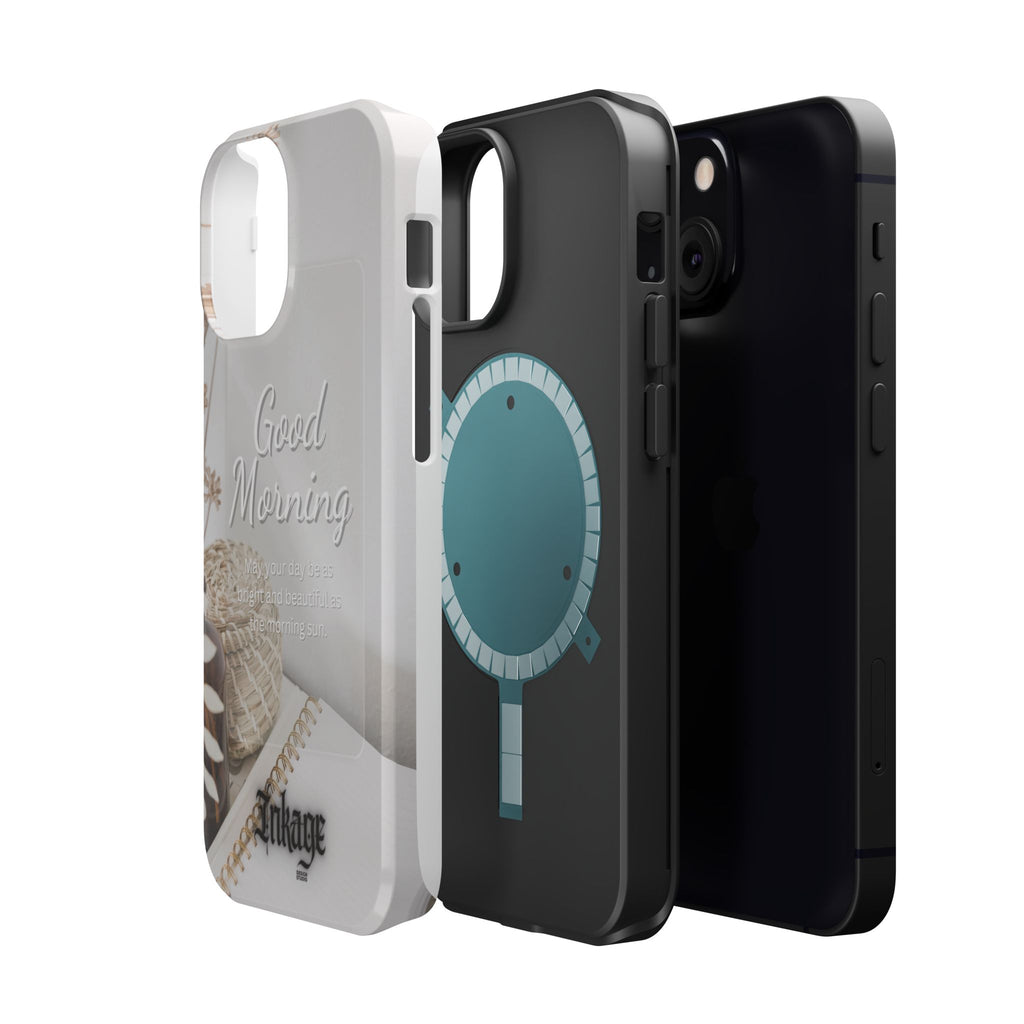 "Good Morning" Magnetic Phone Cases (Quote)