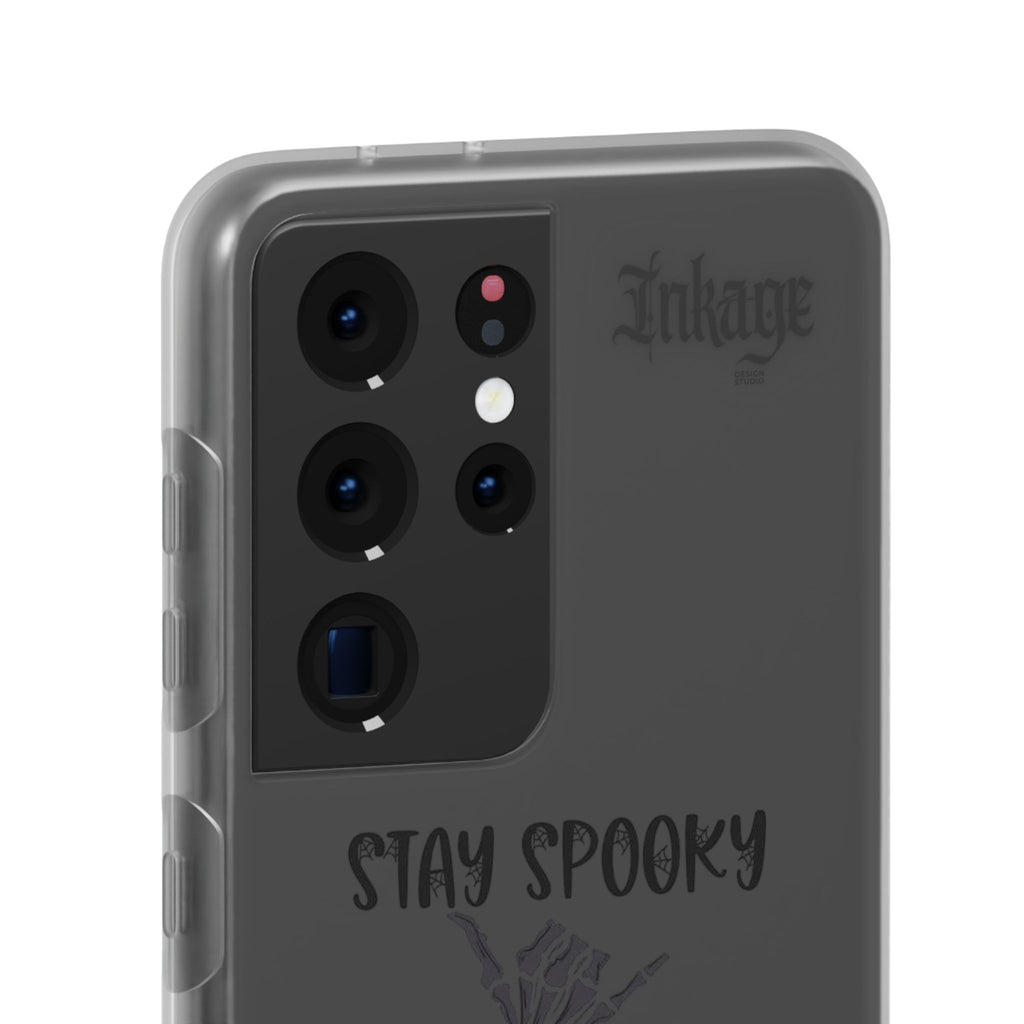 Stay Spooky Clear Phone Cases (Season)