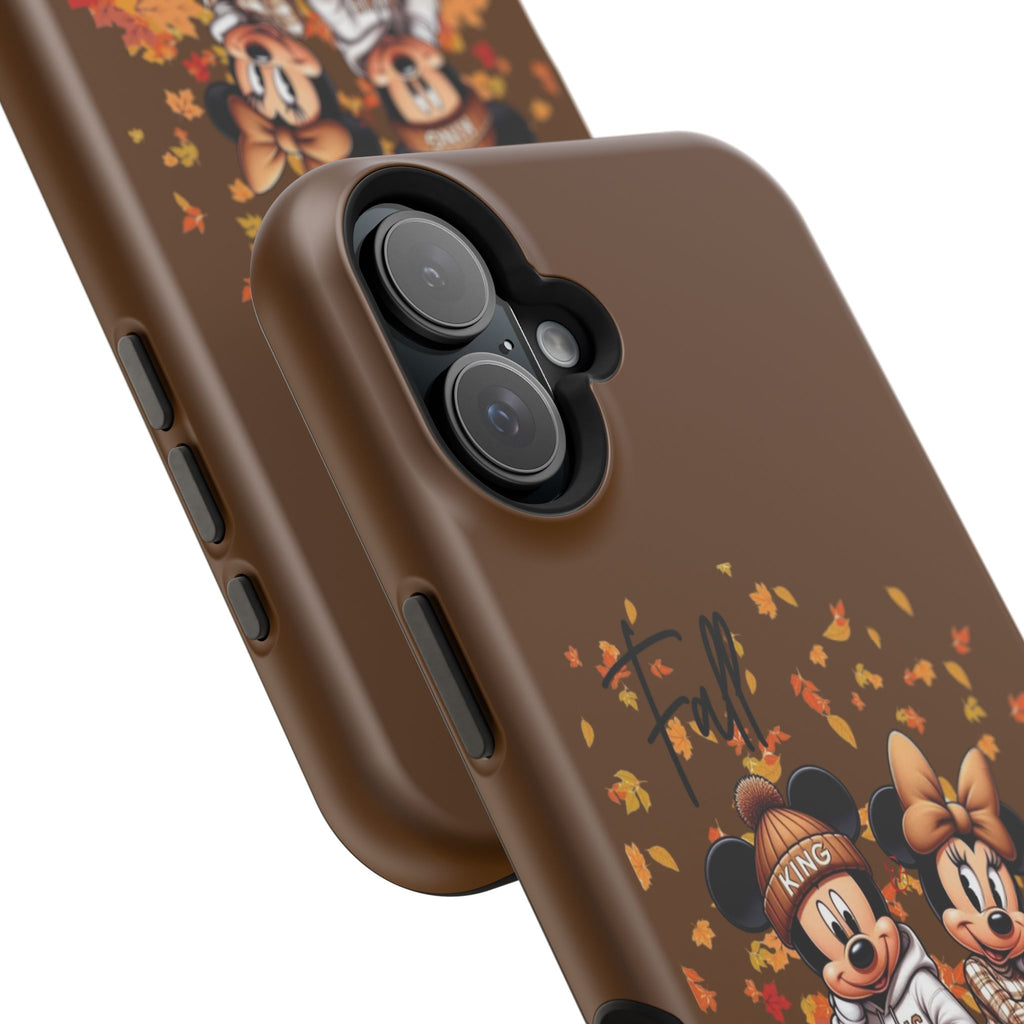 Mickey & Minnie Fall Vibes Magnetic iPhone Cases (Animation)