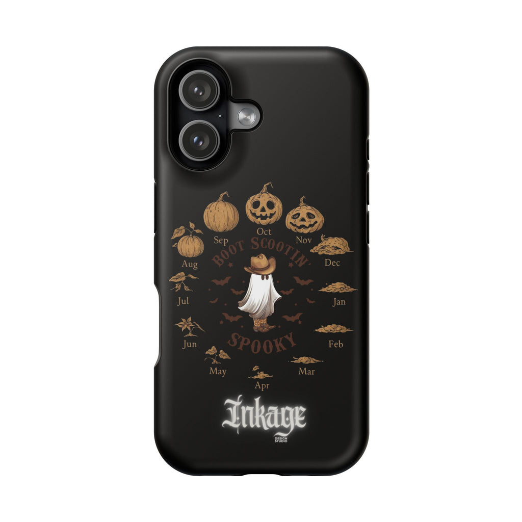 Spooky Boot Halloween Pumpkin Magnetic Phone Cases (Season)