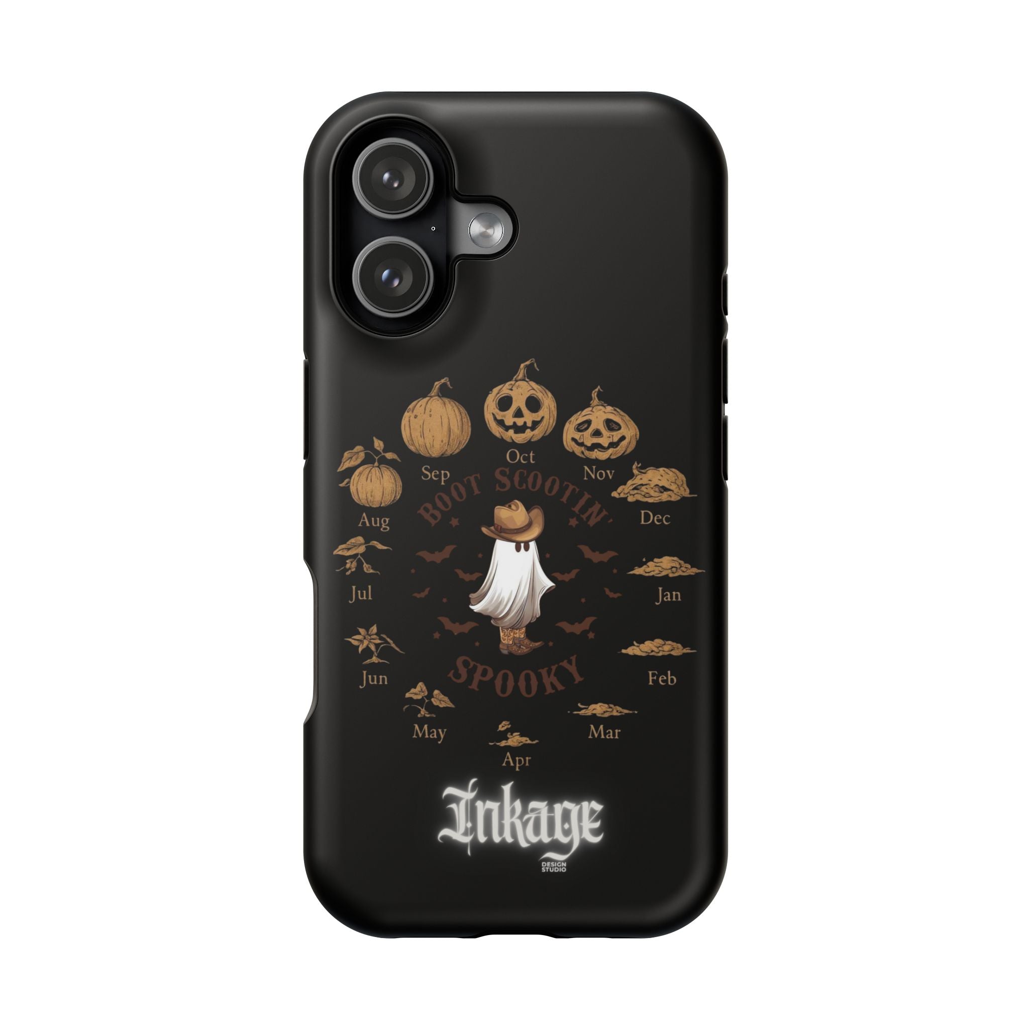 Spooky Boot Halloween Pumpkin Magnetic Phone Cases (Season)