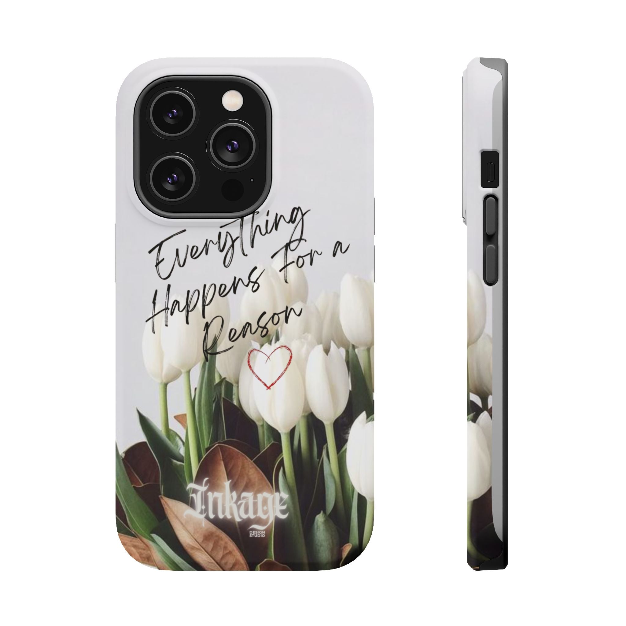 "Everything Happens for a Reason" Quote Magnetic Phone Cases