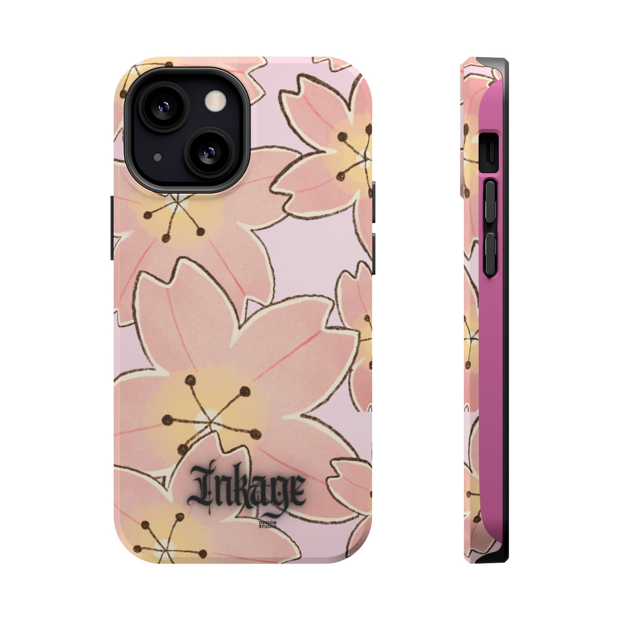 Charming Floral Magnetic Phone Cases (Minimal)