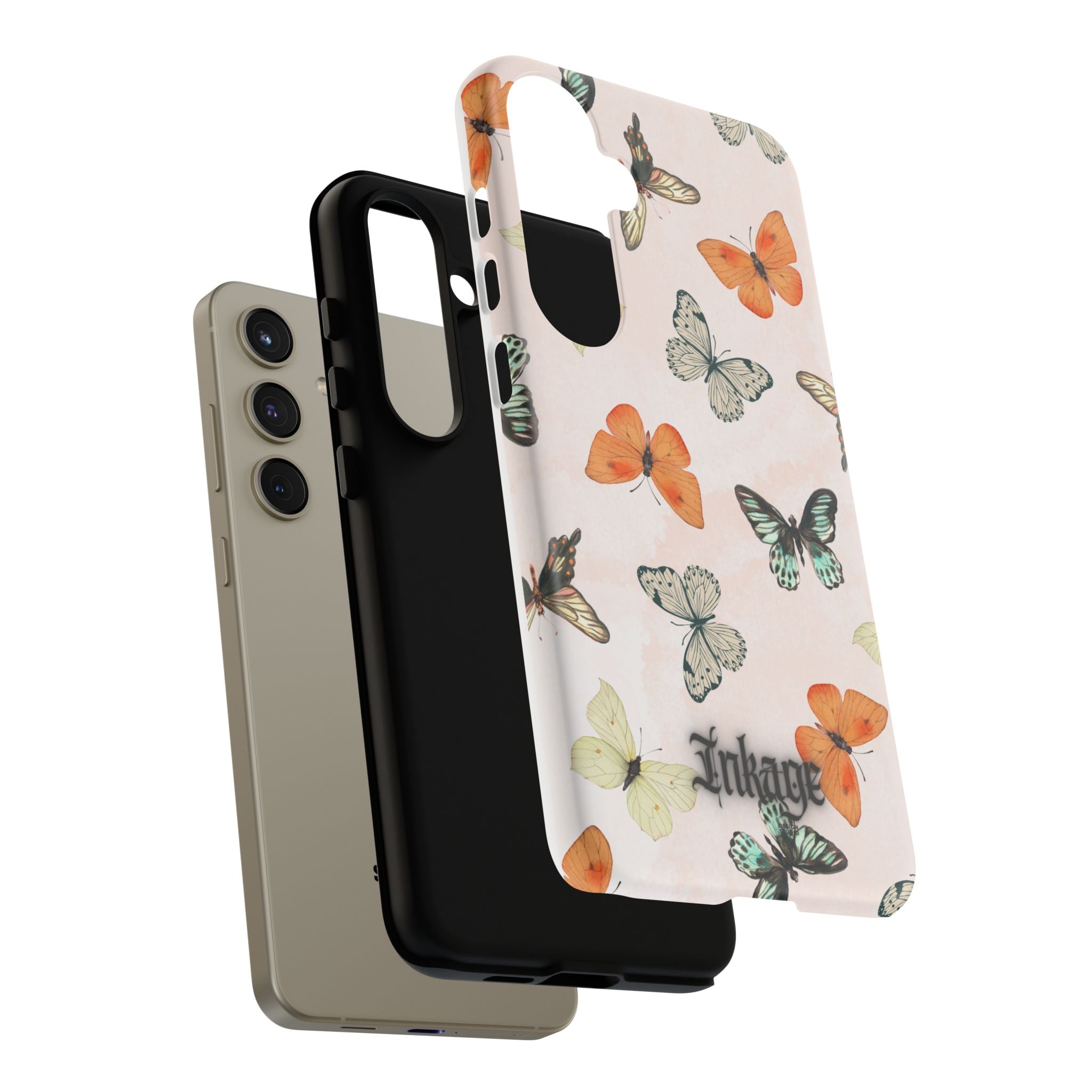 Color Butterfly Tough Phone Case (Minimal)