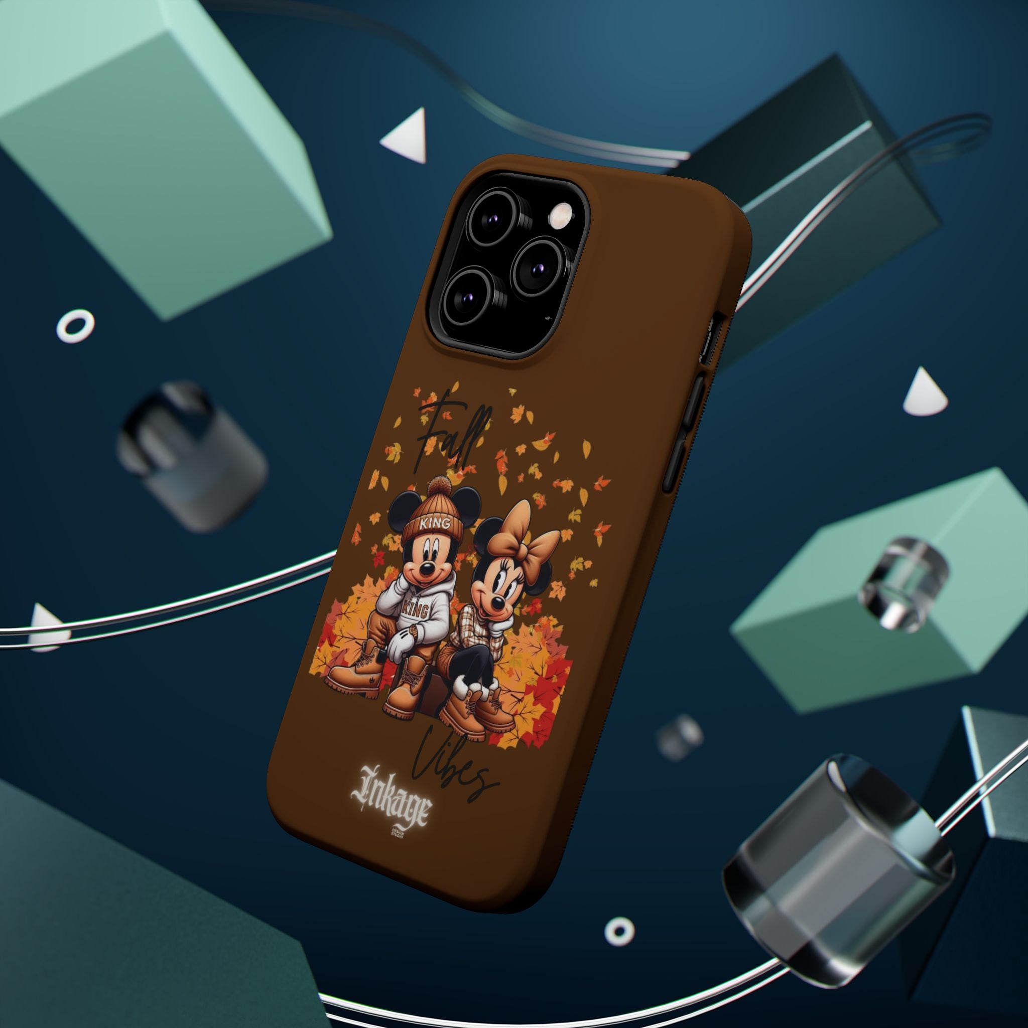 Mickey & Minnie Fall Vibes Magnetic iPhone Cases (Animation)