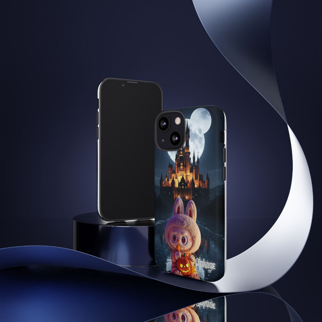 Labubu Halloween On Disney Boat Tough Phone Cases (Season, Animation)