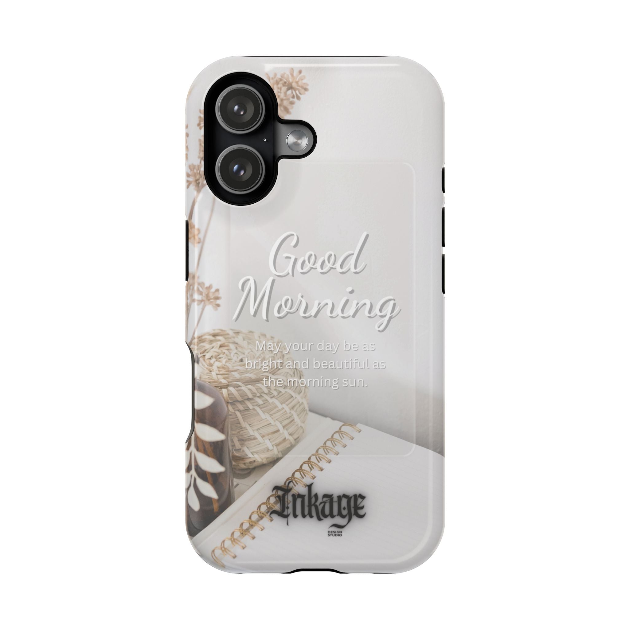 "Good Morning" Magnetic Phone Cases (Quote)
