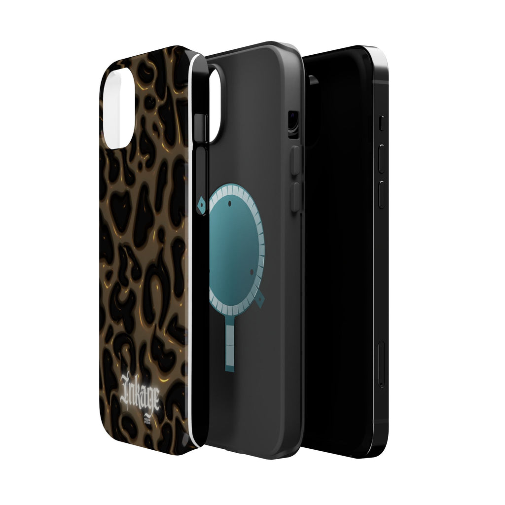 Leopard Print Magnetic Phone Cases (Minimal)