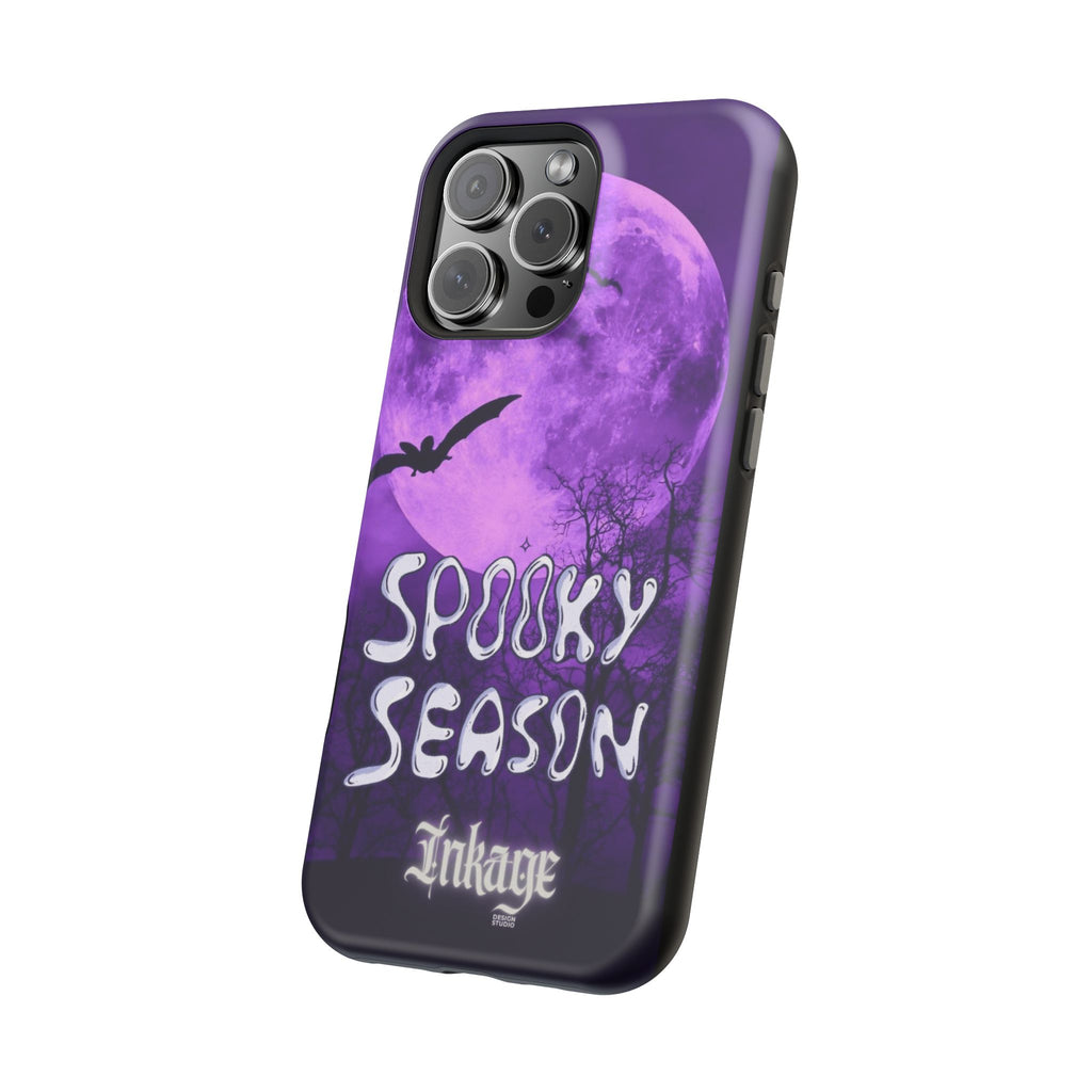 Purple Spooky Season Magnetic Phone Cases (Season)