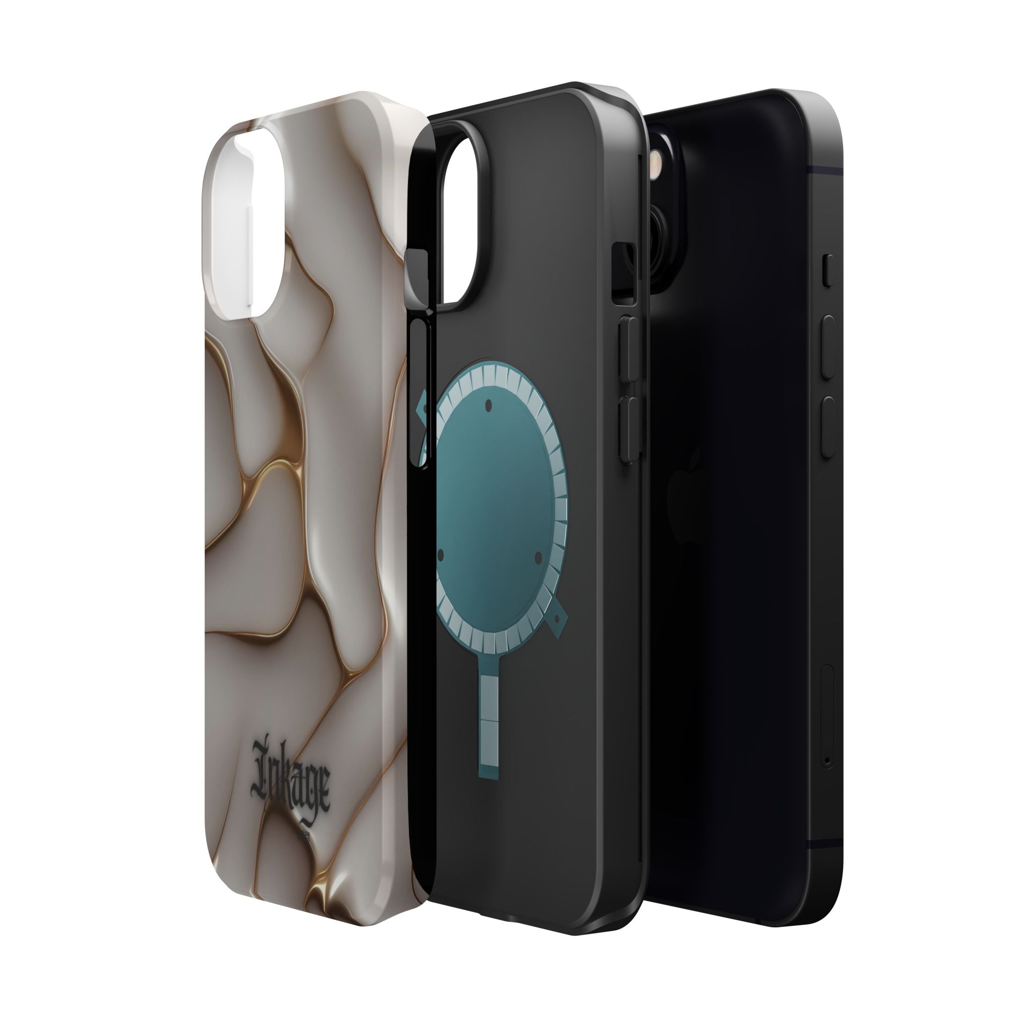 Golden Flow Magnetic Phone Cases (Minimal)
