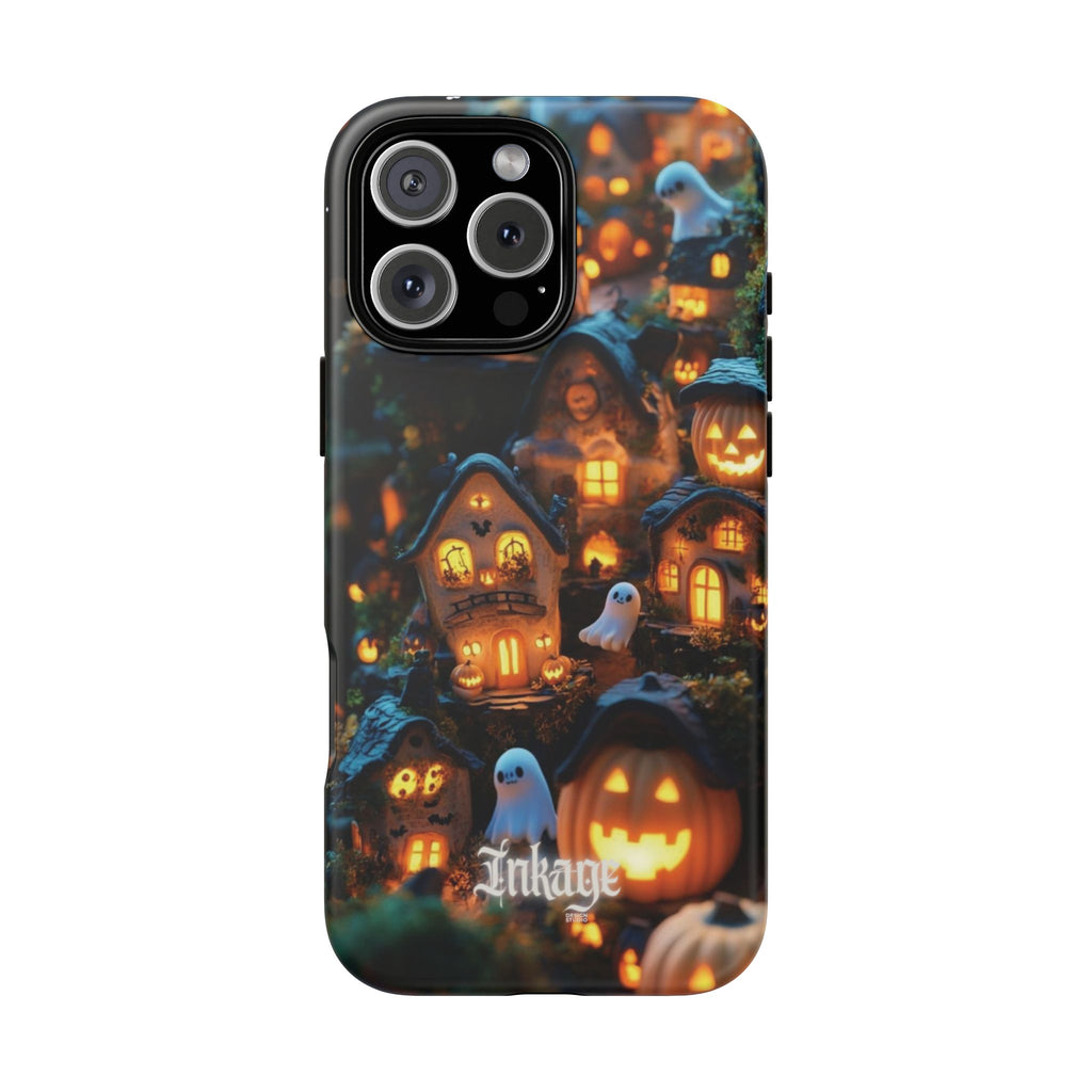 Spooky Pumpkin Village Tough Phone Cases (Season)
