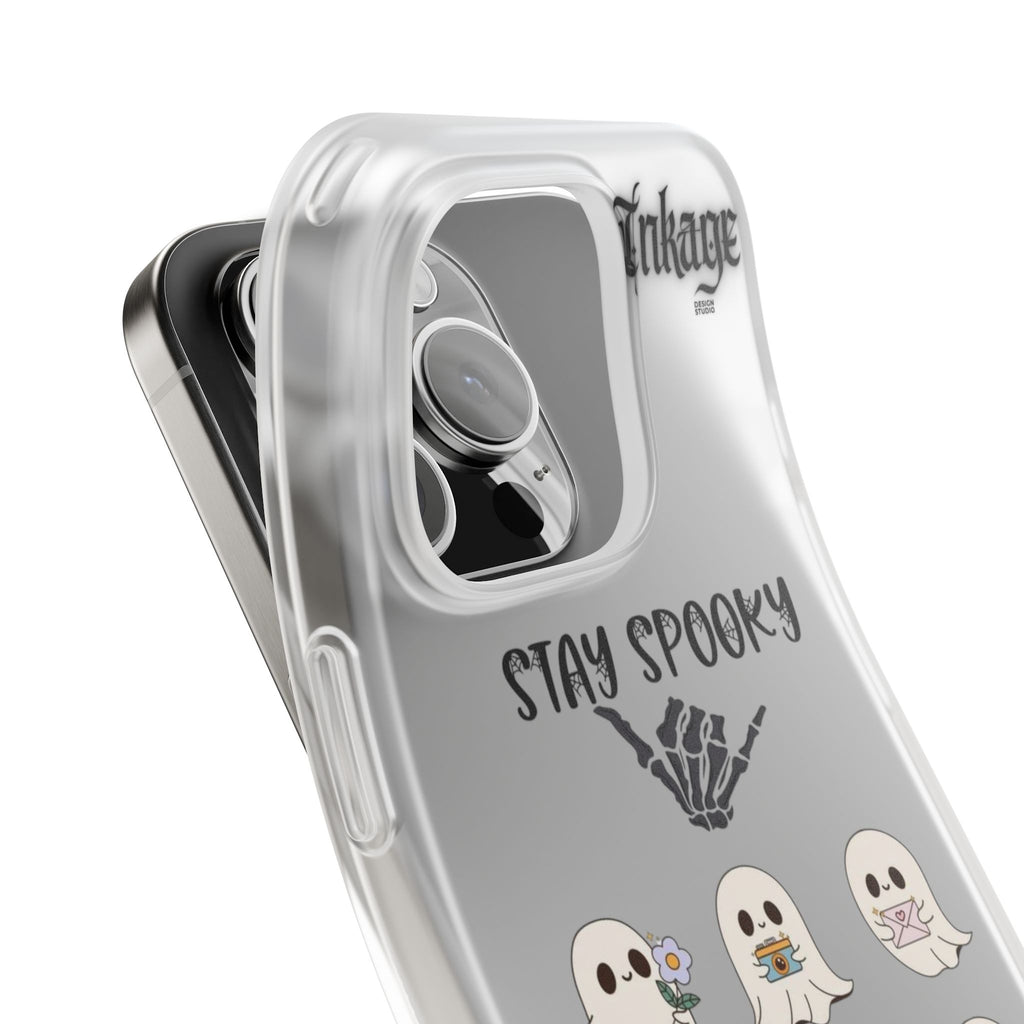 Stay Spooky Clear Phone Cases (Season)