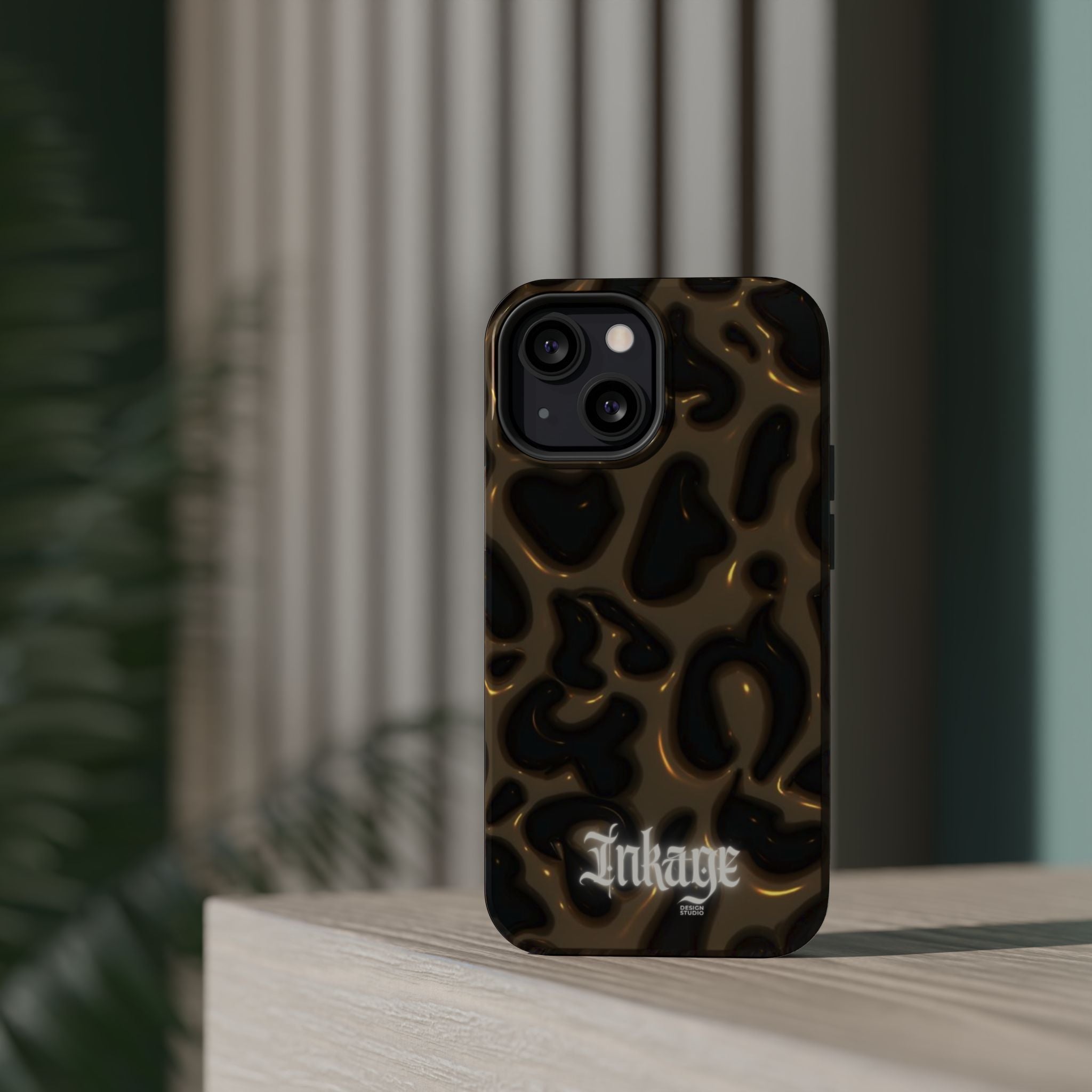 Leopard Print Magnetic Phone Cases (Minimal)
