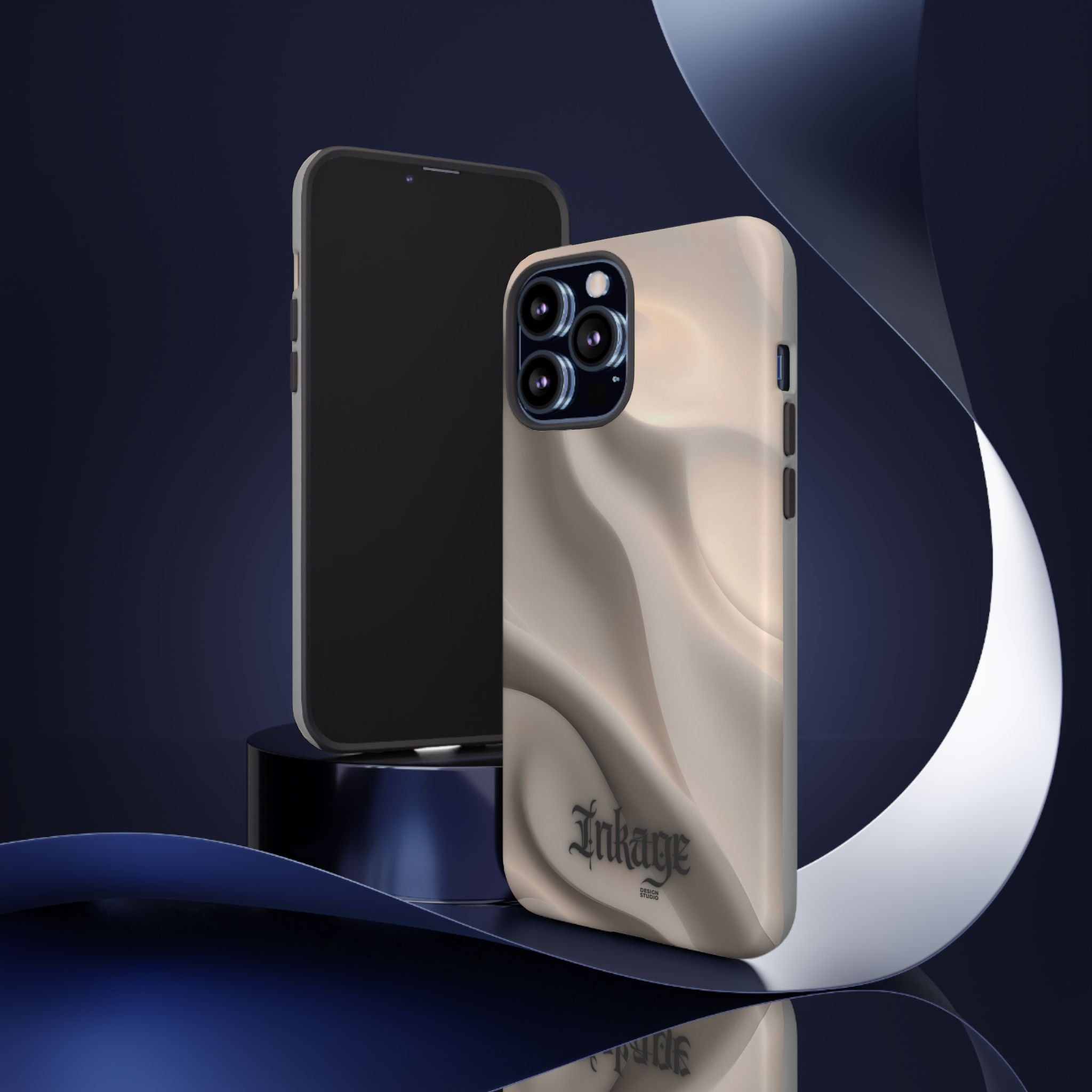 Wavy Flow Tough Phone Cases (Minimal)