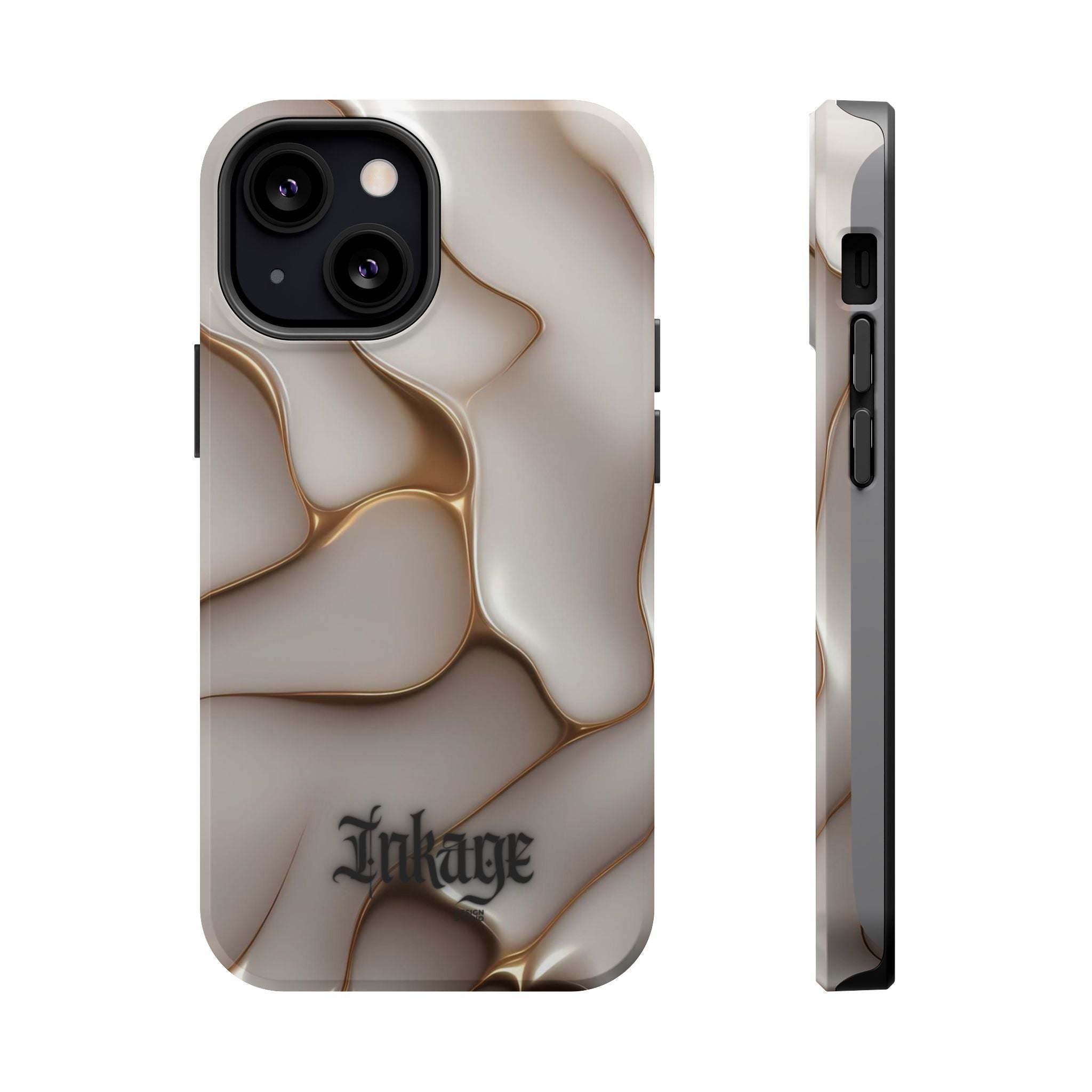 Golden Flow Magnetic Phone Cases (Minimal)