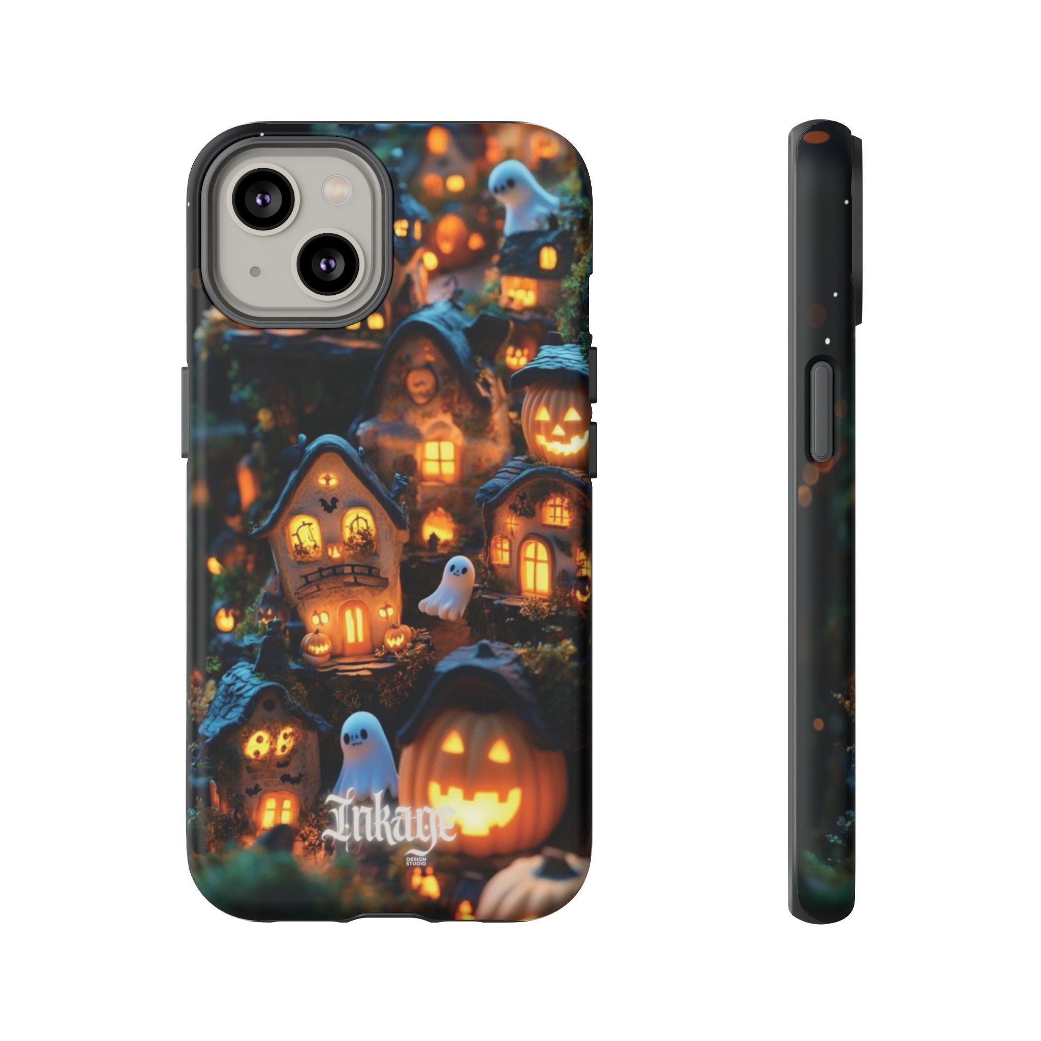Spooky Pumpkin Village Tough Phone Cases (Season)