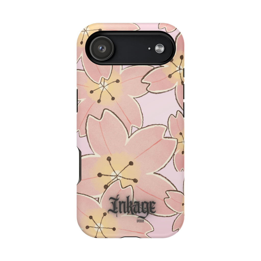 Charming Floral Magnetic Phone Cases (Minimal)