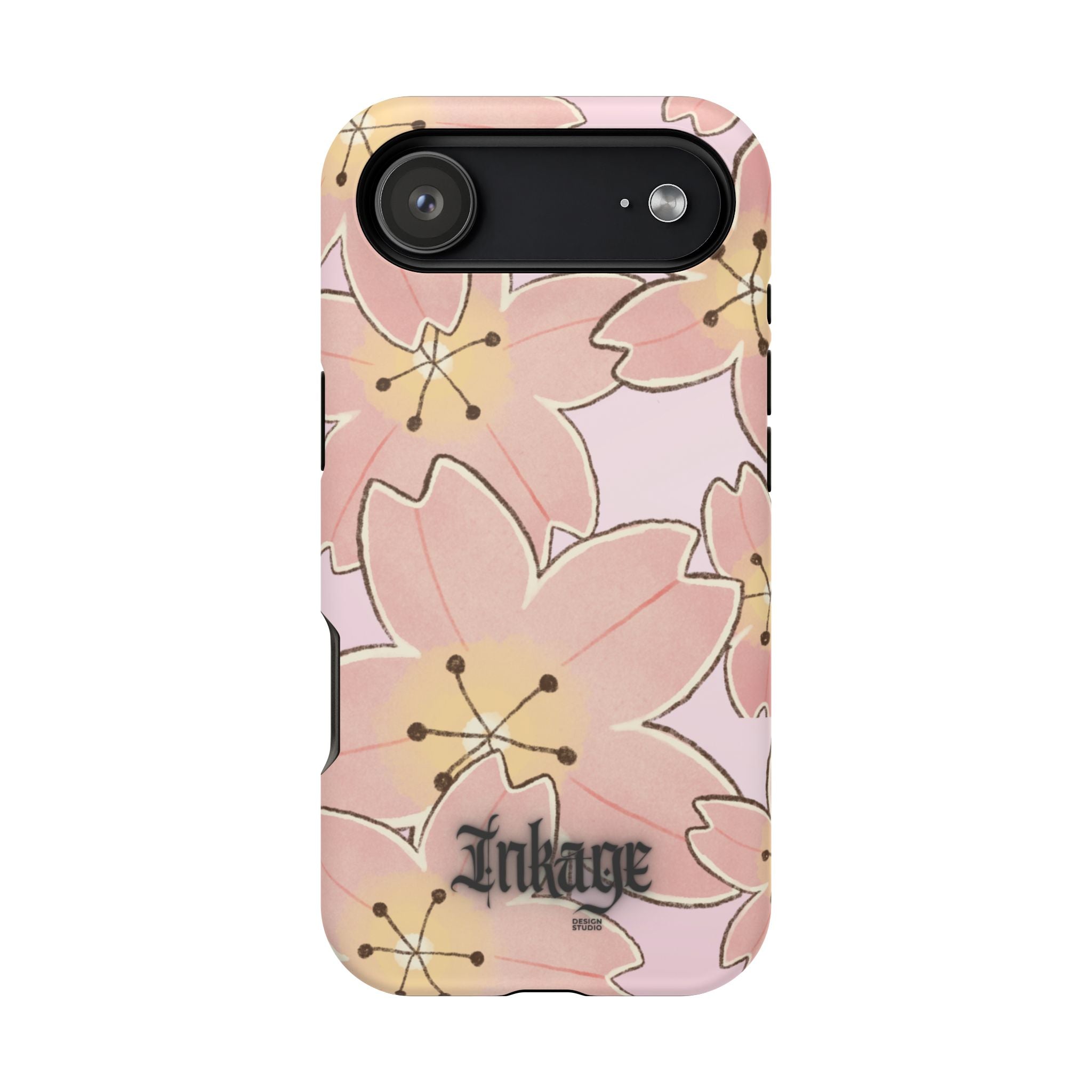 Charming Floral Magnetic Phone Cases (Minimal)