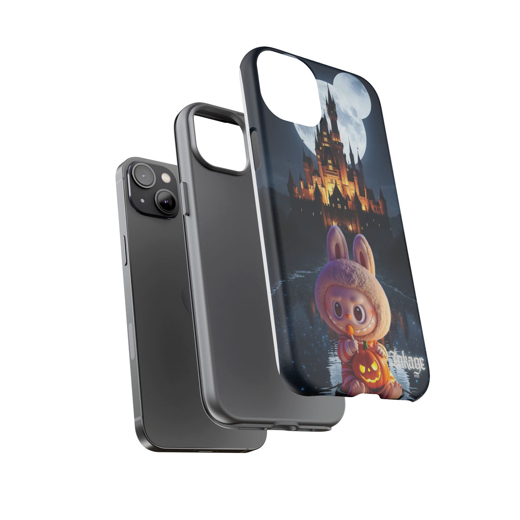 Labubu Halloween On Disney Boat Tough Phone Cases (Season, Animation)