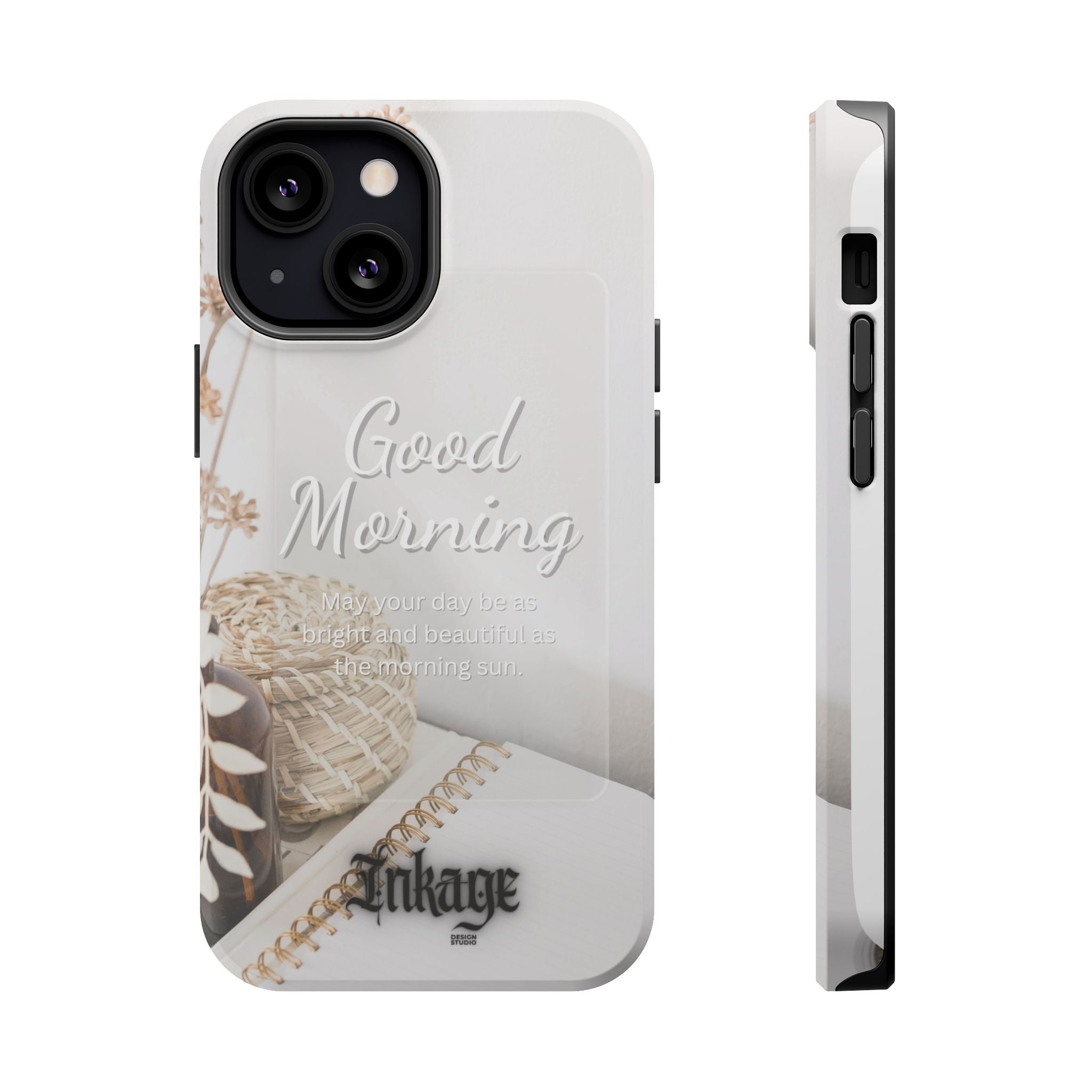 "Good Morning" Magnetic Phone Cases (Quote)