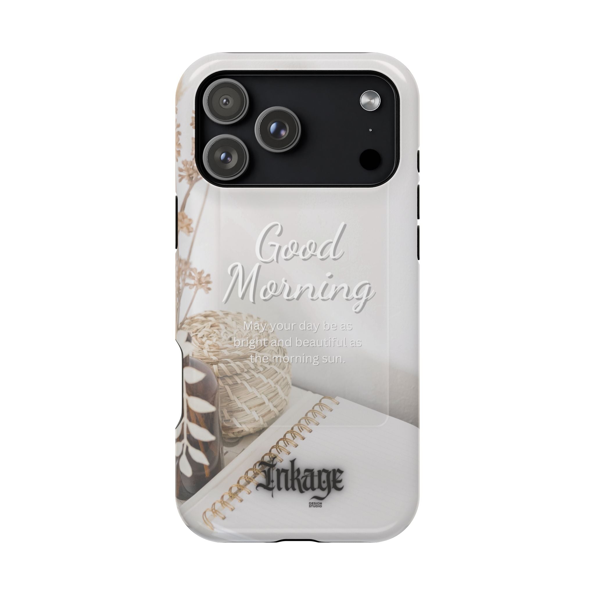 "Good Morning" Magnetic Phone Cases (Quote)